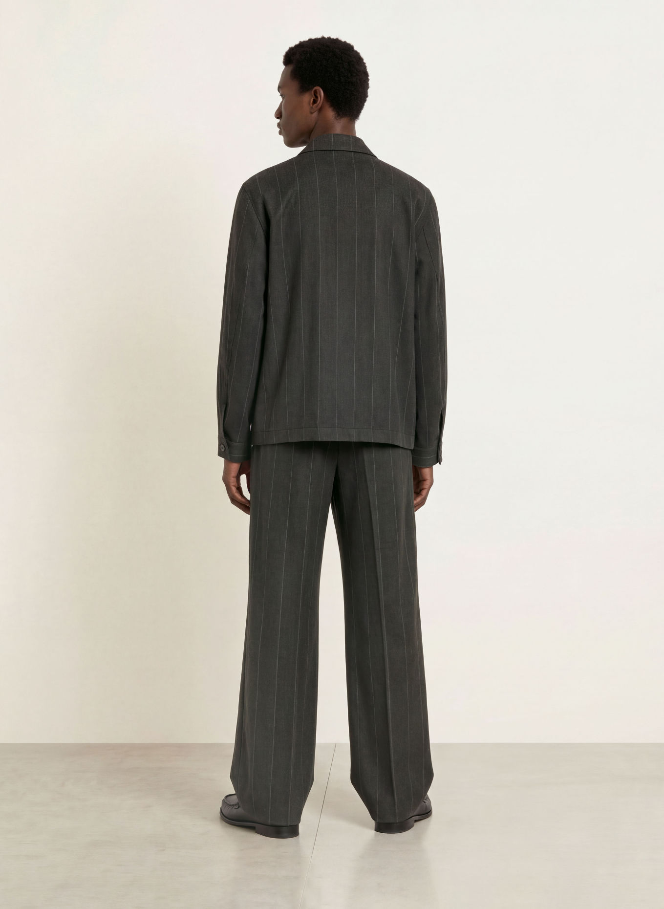 I'M BRIAN Pantalon Wide Fit: GRIG GRIGIO