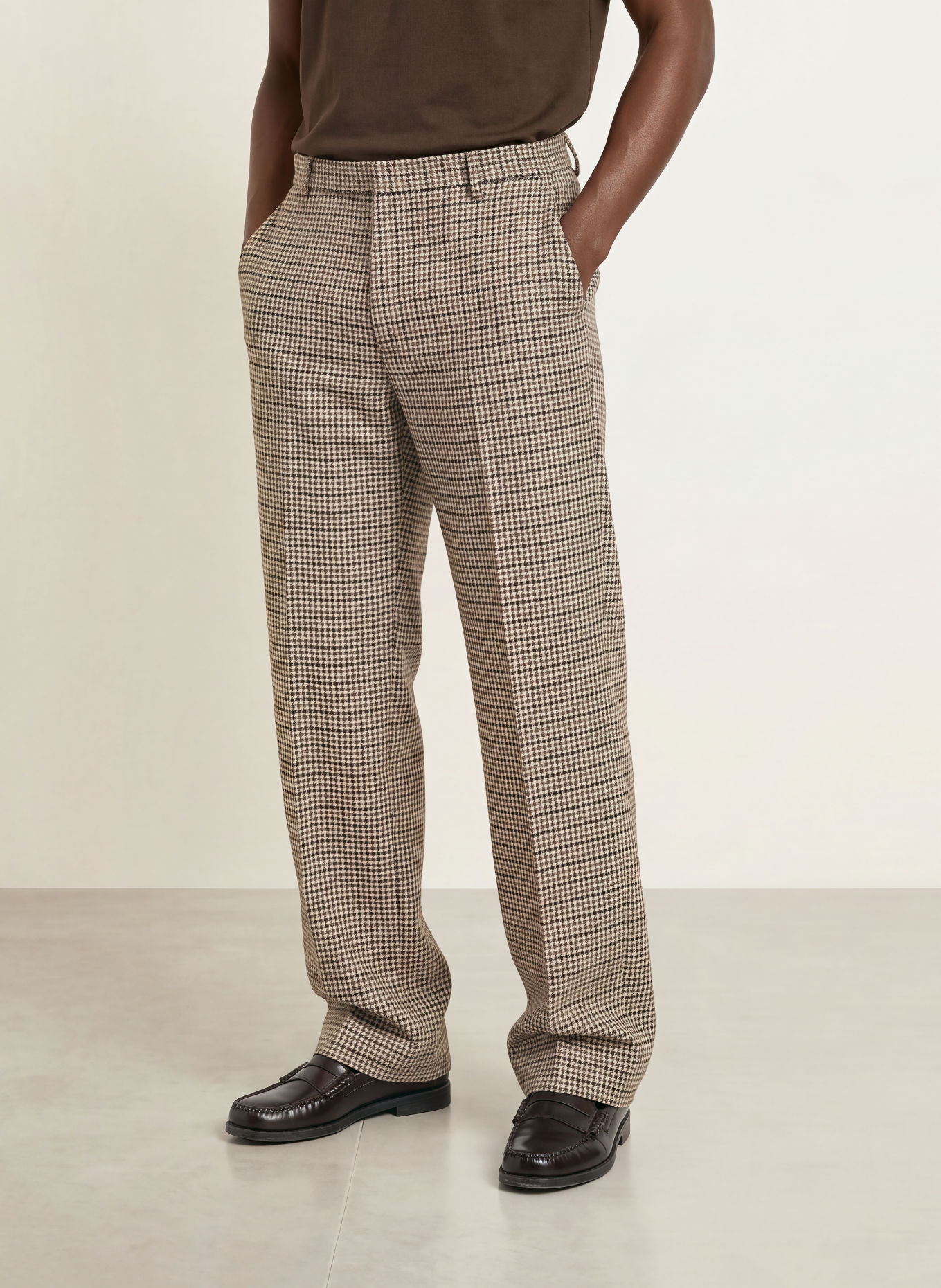 I'M BRIAN Pantalon Regular Fit: 0025 beige