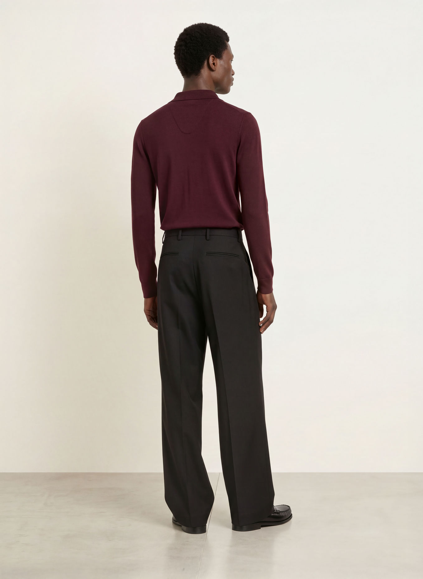 I'M BRIAN Pantalon Regular Fit: 009 NERO