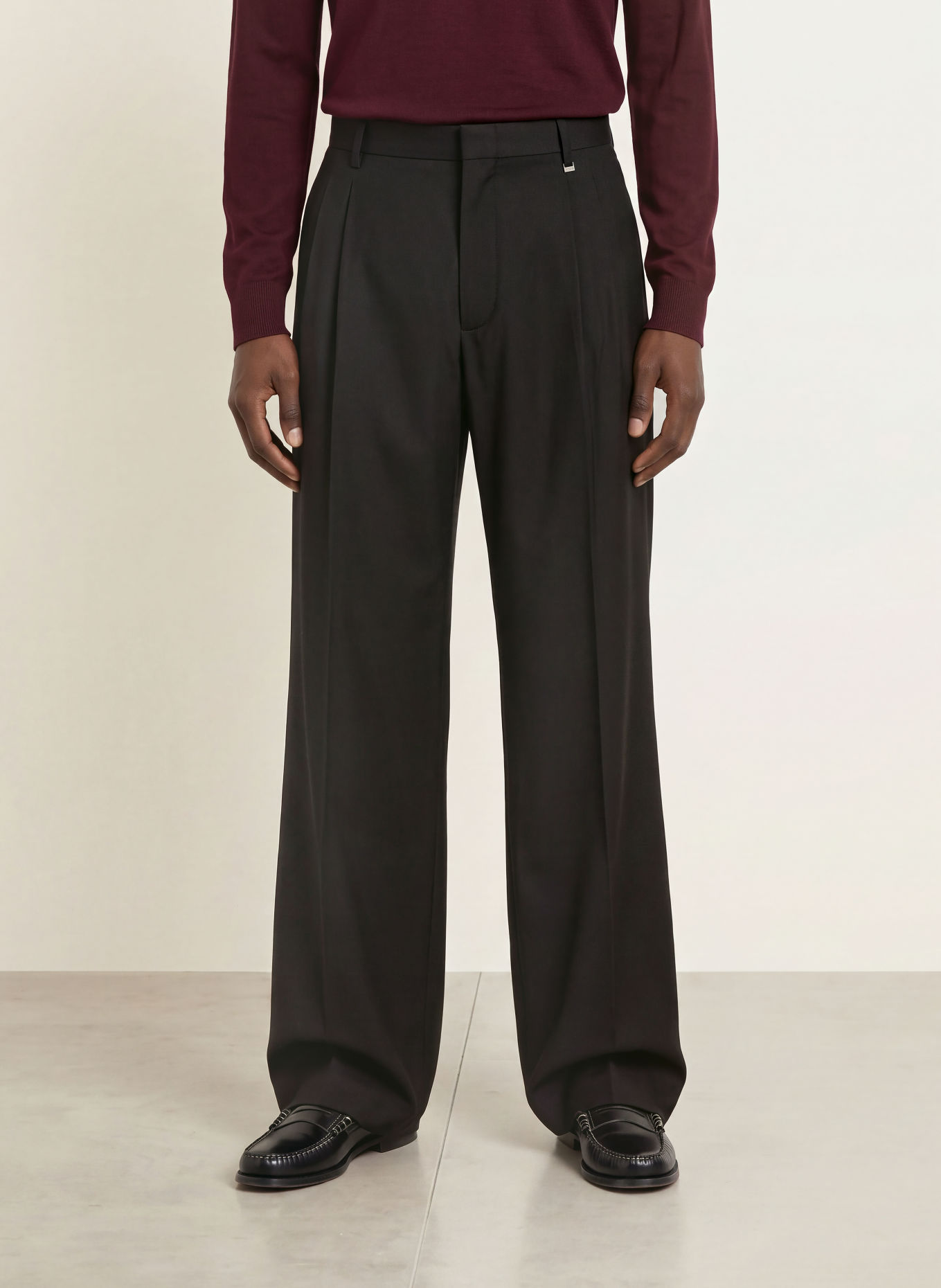 I'M BRIAN Pantalon Regular Fit: 009 NERO