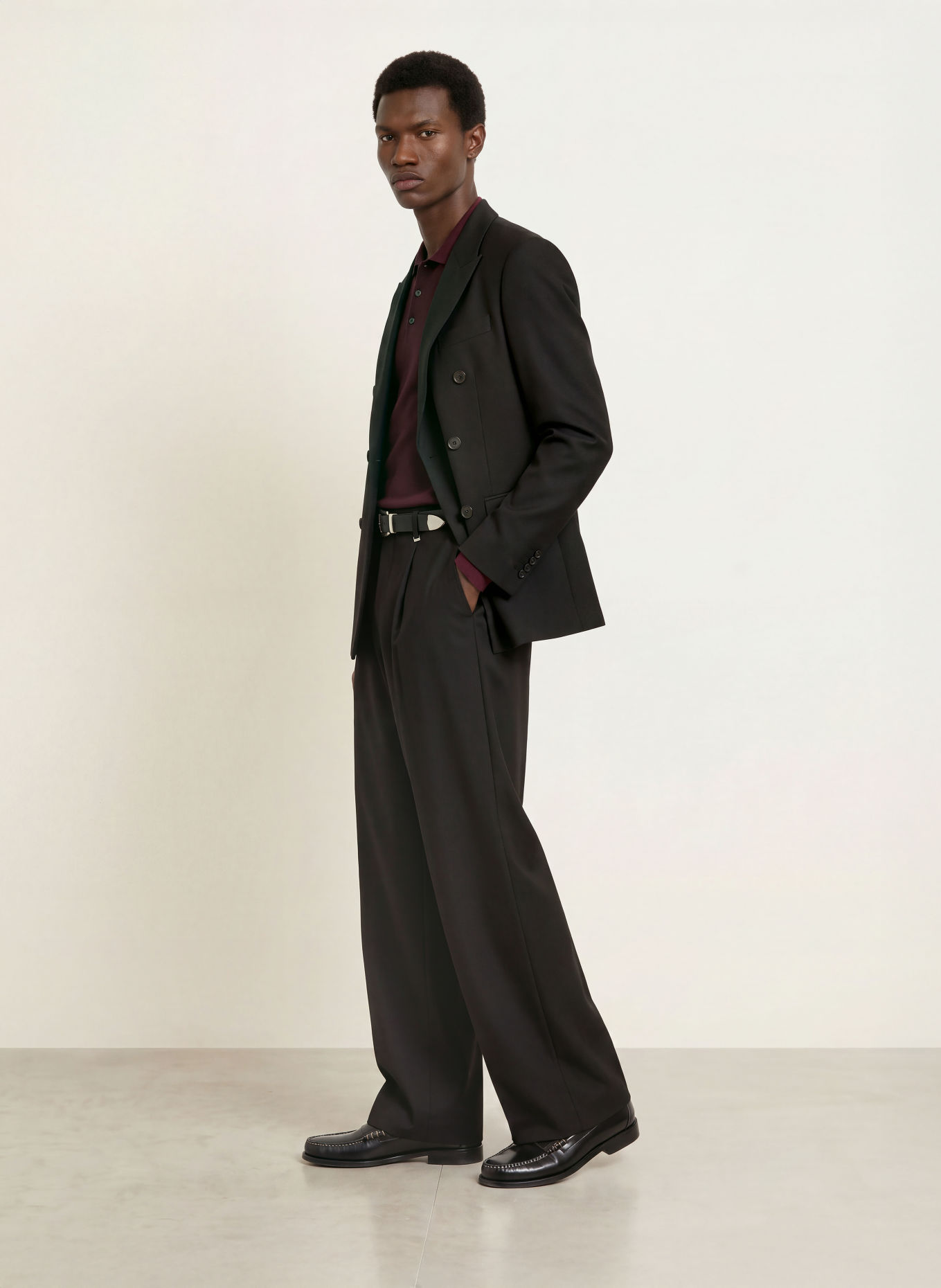 I'M BRIAN Pantalon Regular Fit: 009 NERO