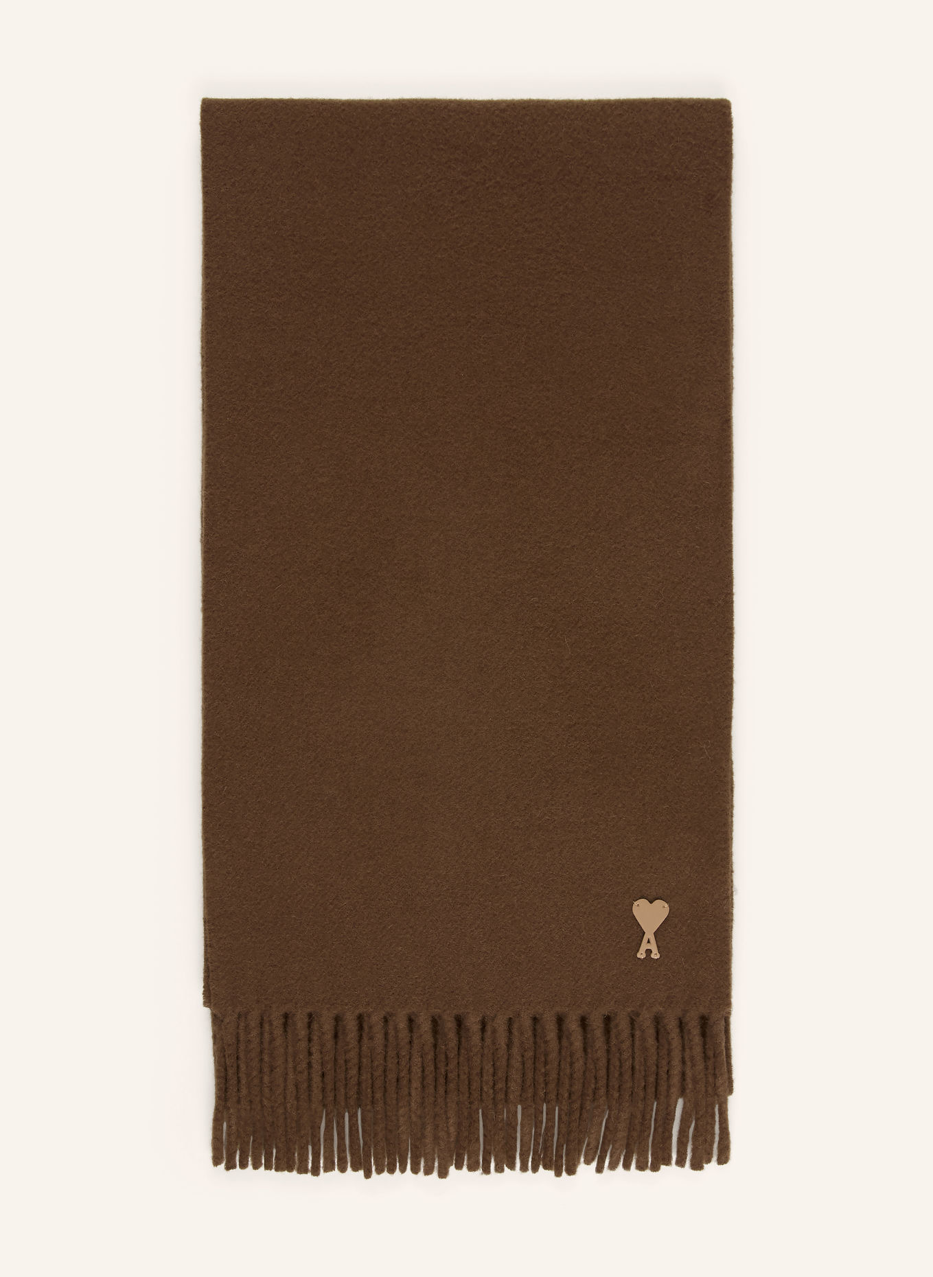 AMI PARIS Sjaal: MARRON FONCÉ
