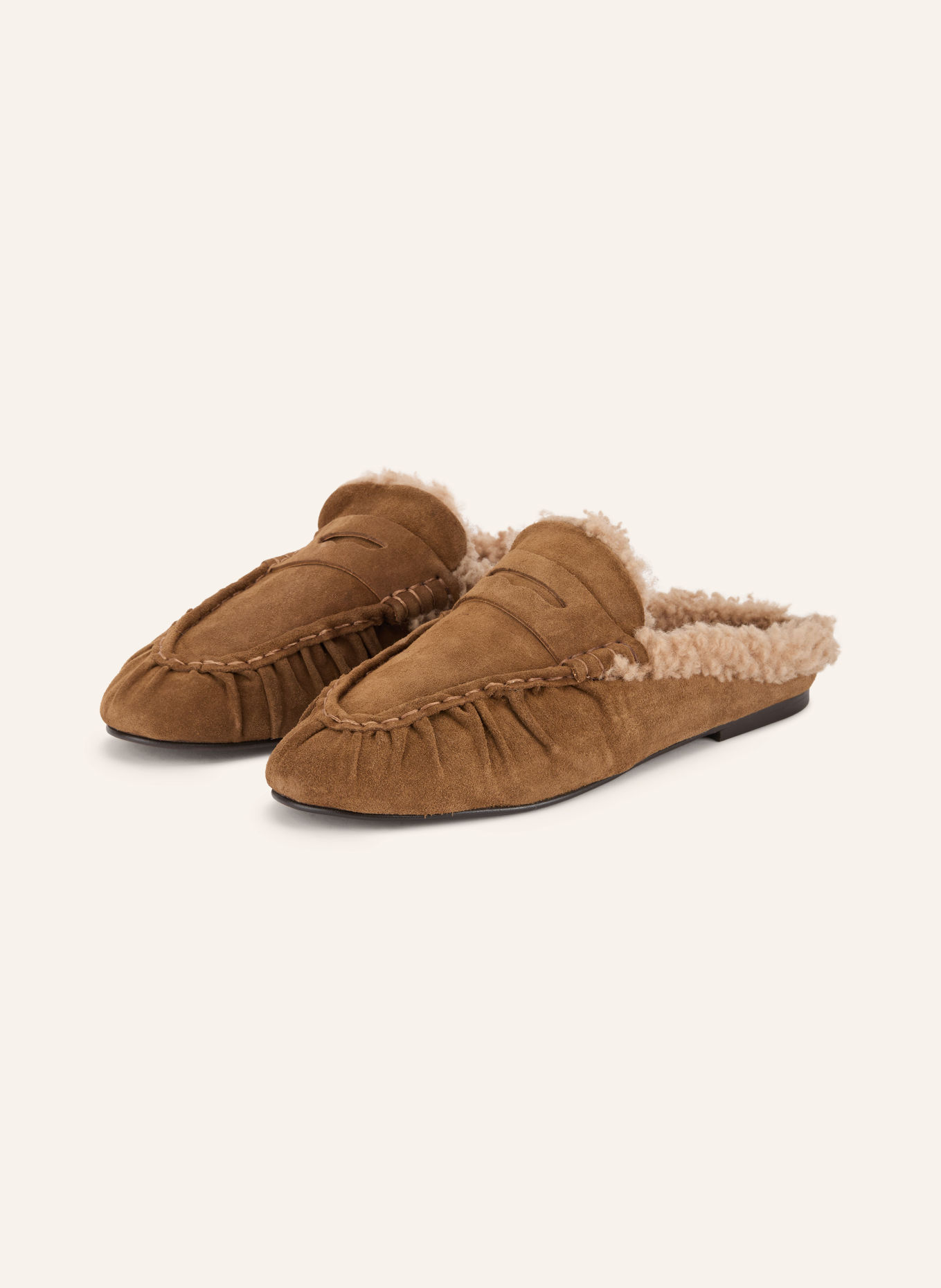 Toral PIPER Mules: COGNAC / LIGHT BROWN