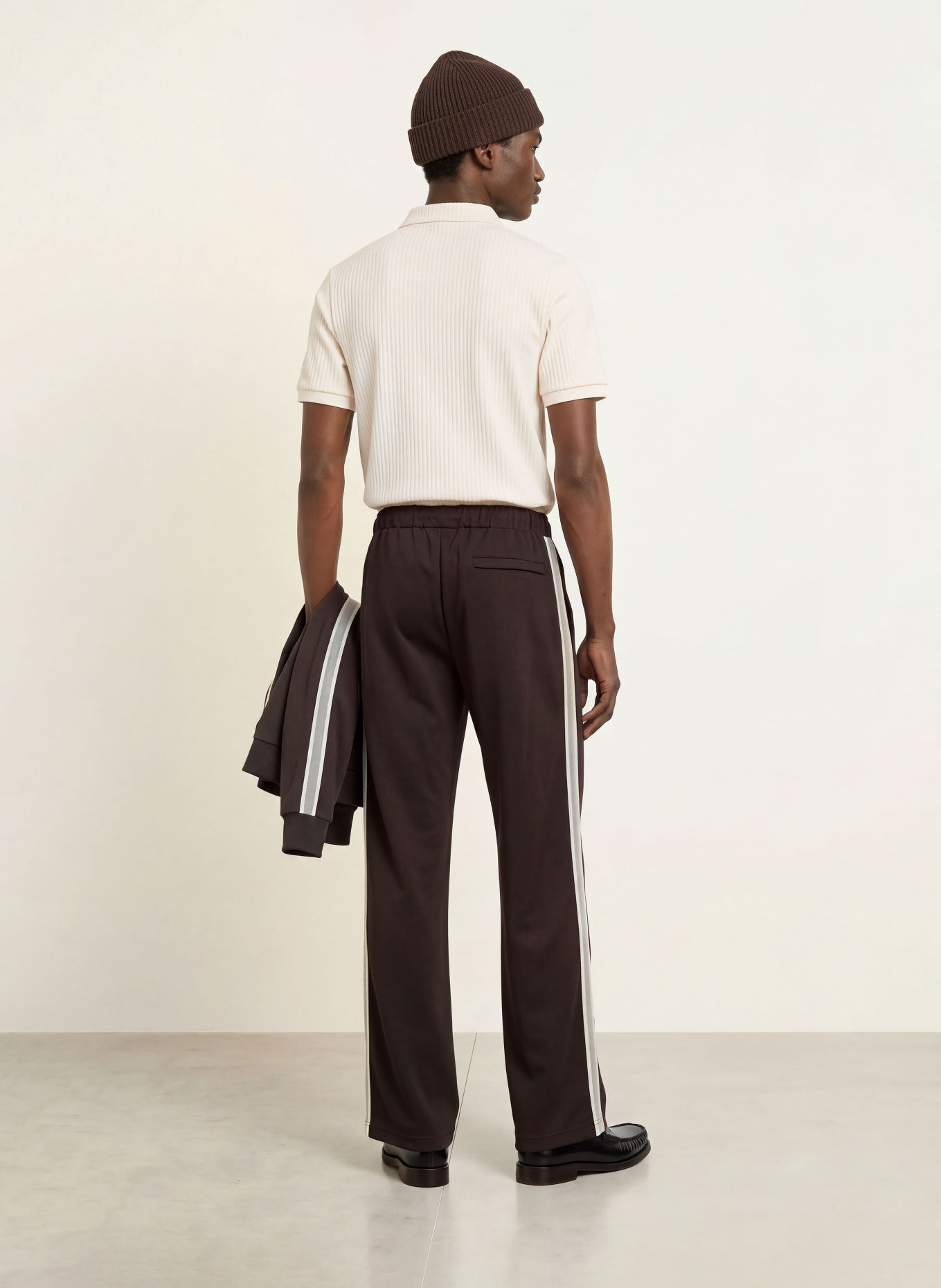 FRED PERRY Jersey-poloshirt: ECRU