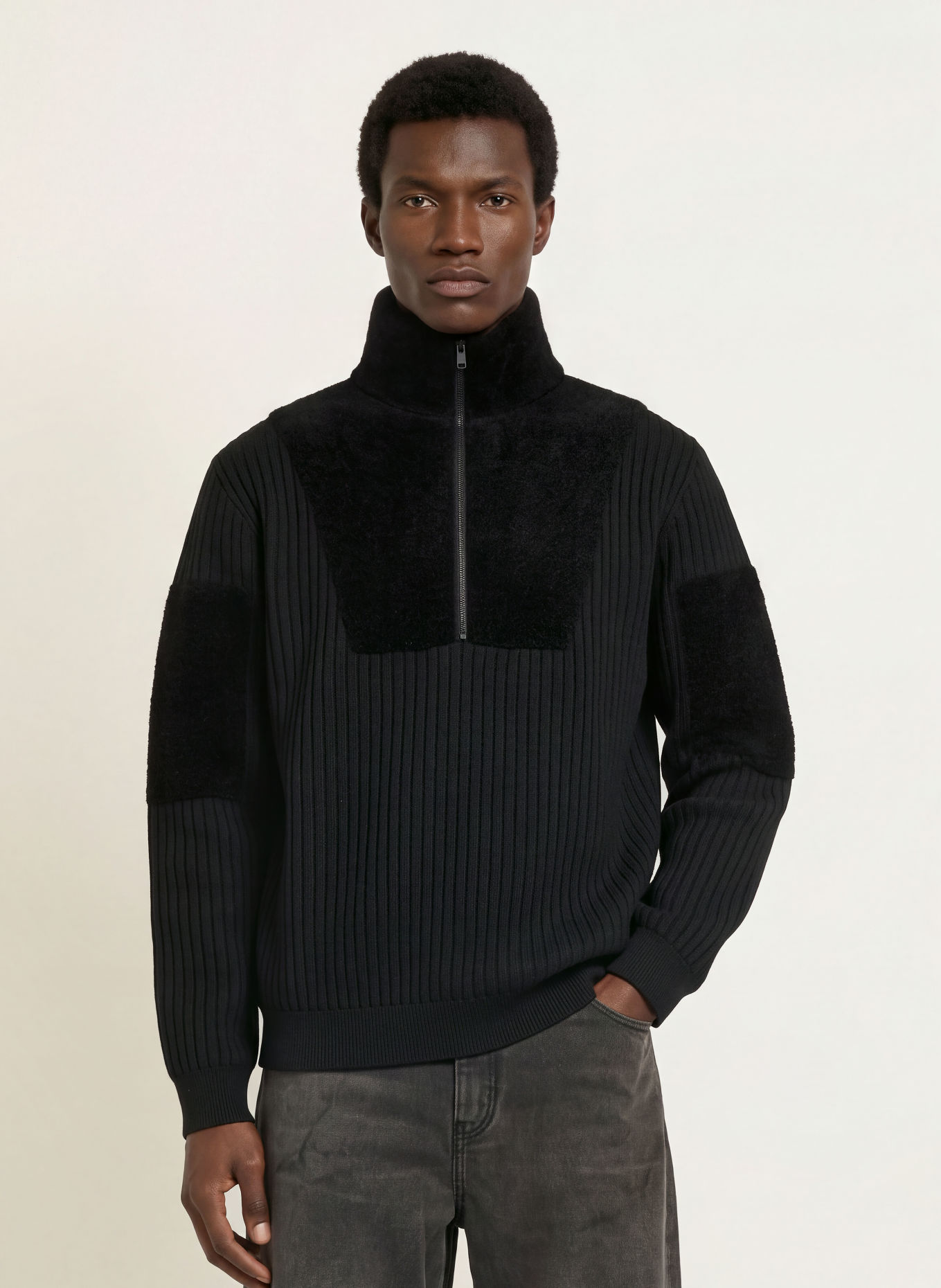 Y-3 Schipperstruien: ZWART
