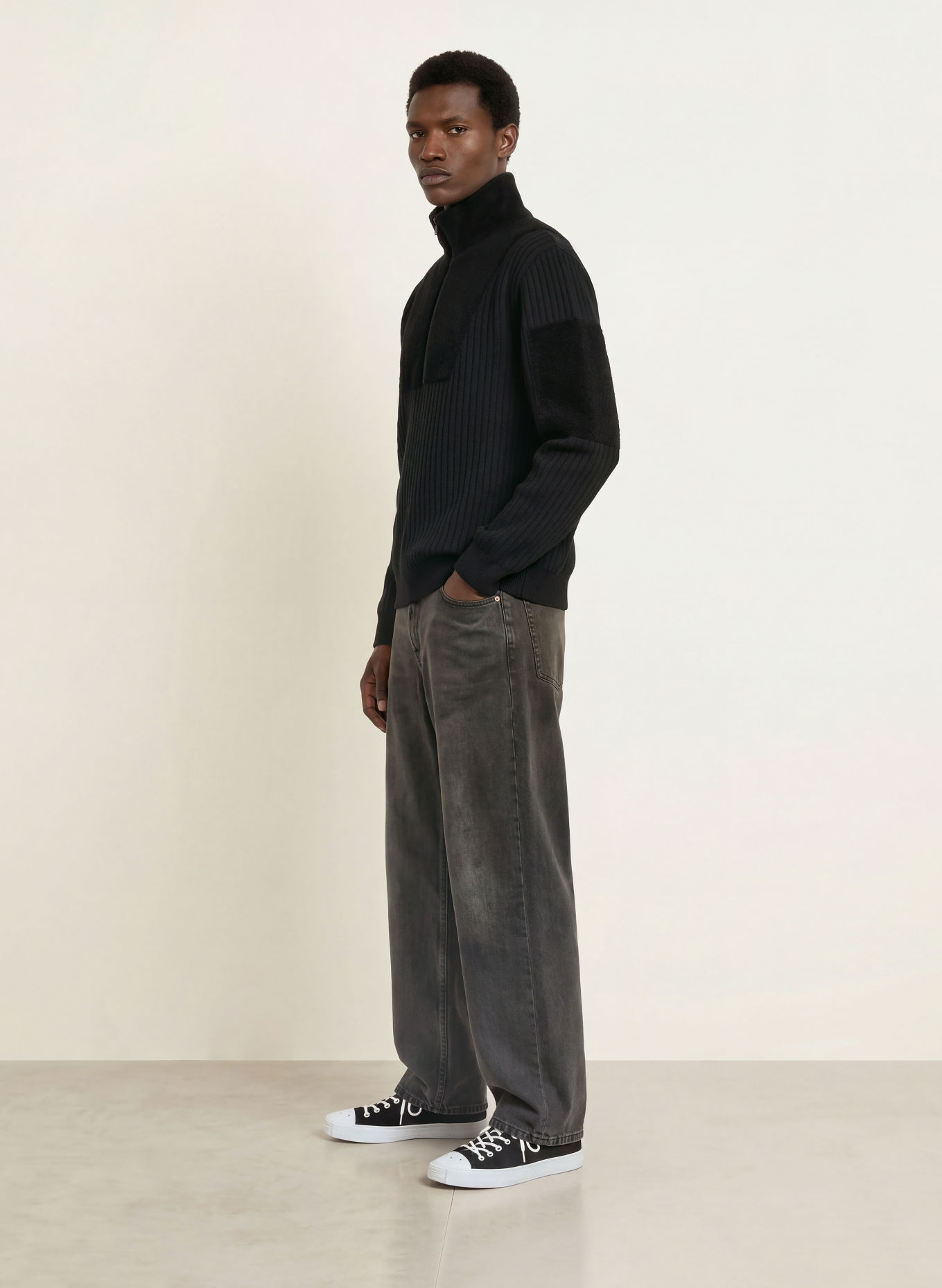 Y-3 Schipperstruien: ZWART