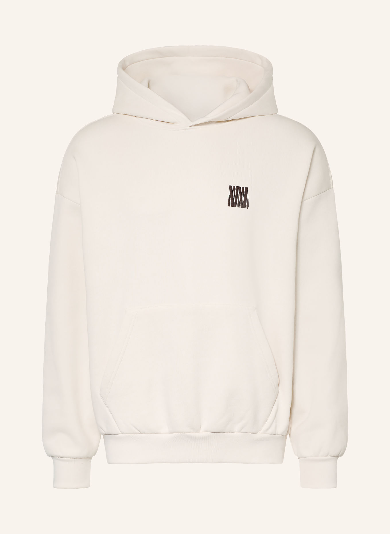 WRSTBHVR GARM V6 Hoodie: CREAM / BLACK