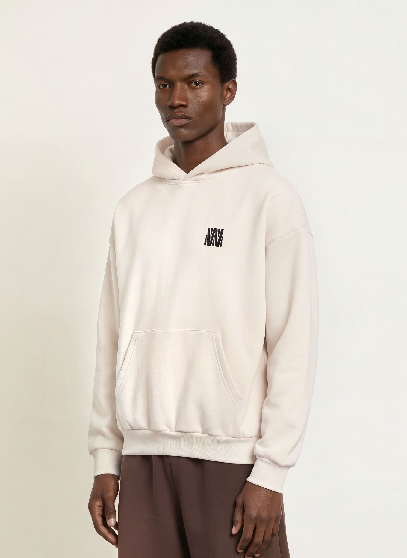 WRSTBHVR GARM V6 Hoodie: CREAM / BLACK