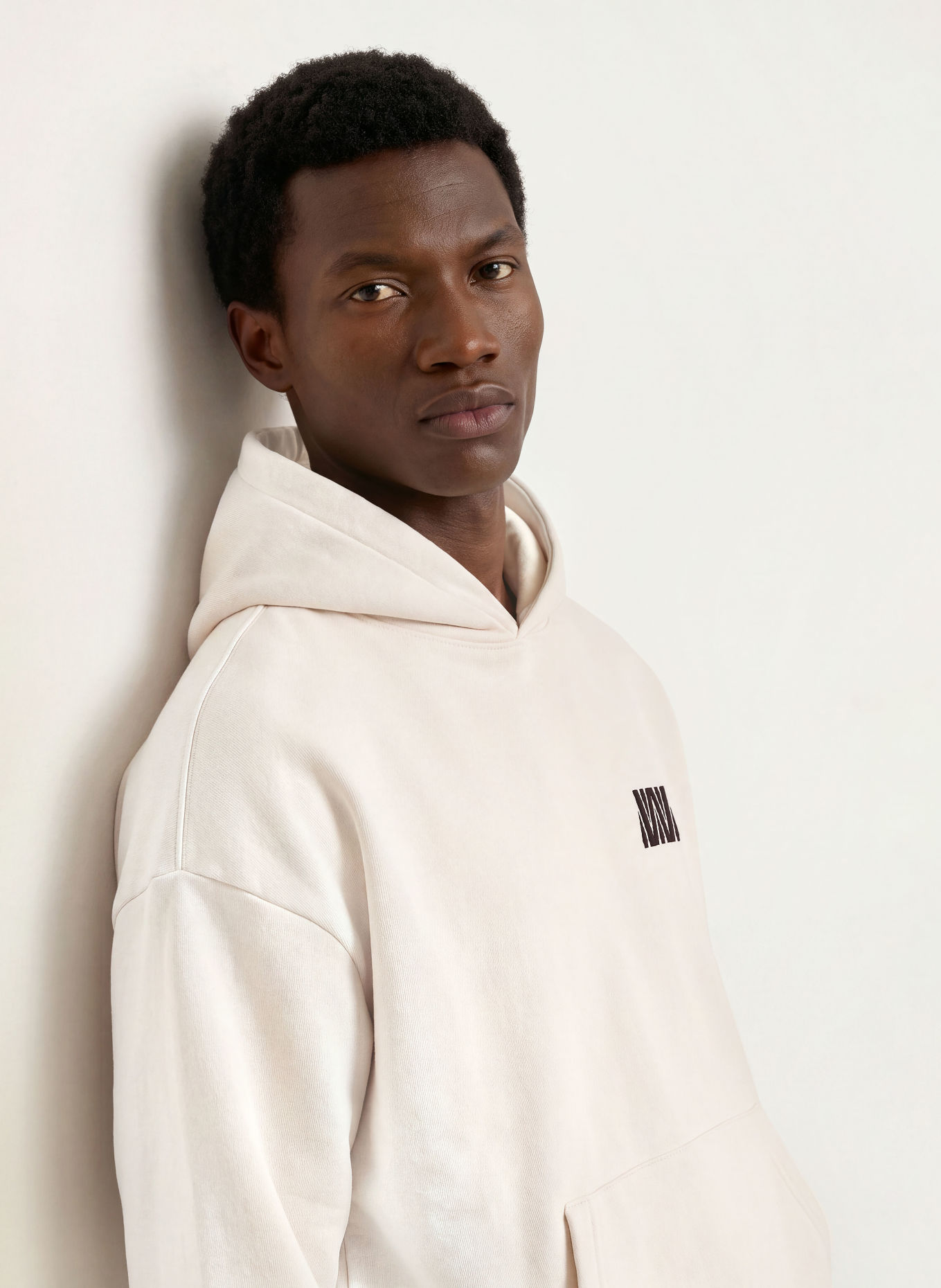 WRSTBHVR GARM V6 Hoodie: CREAM / BLACK