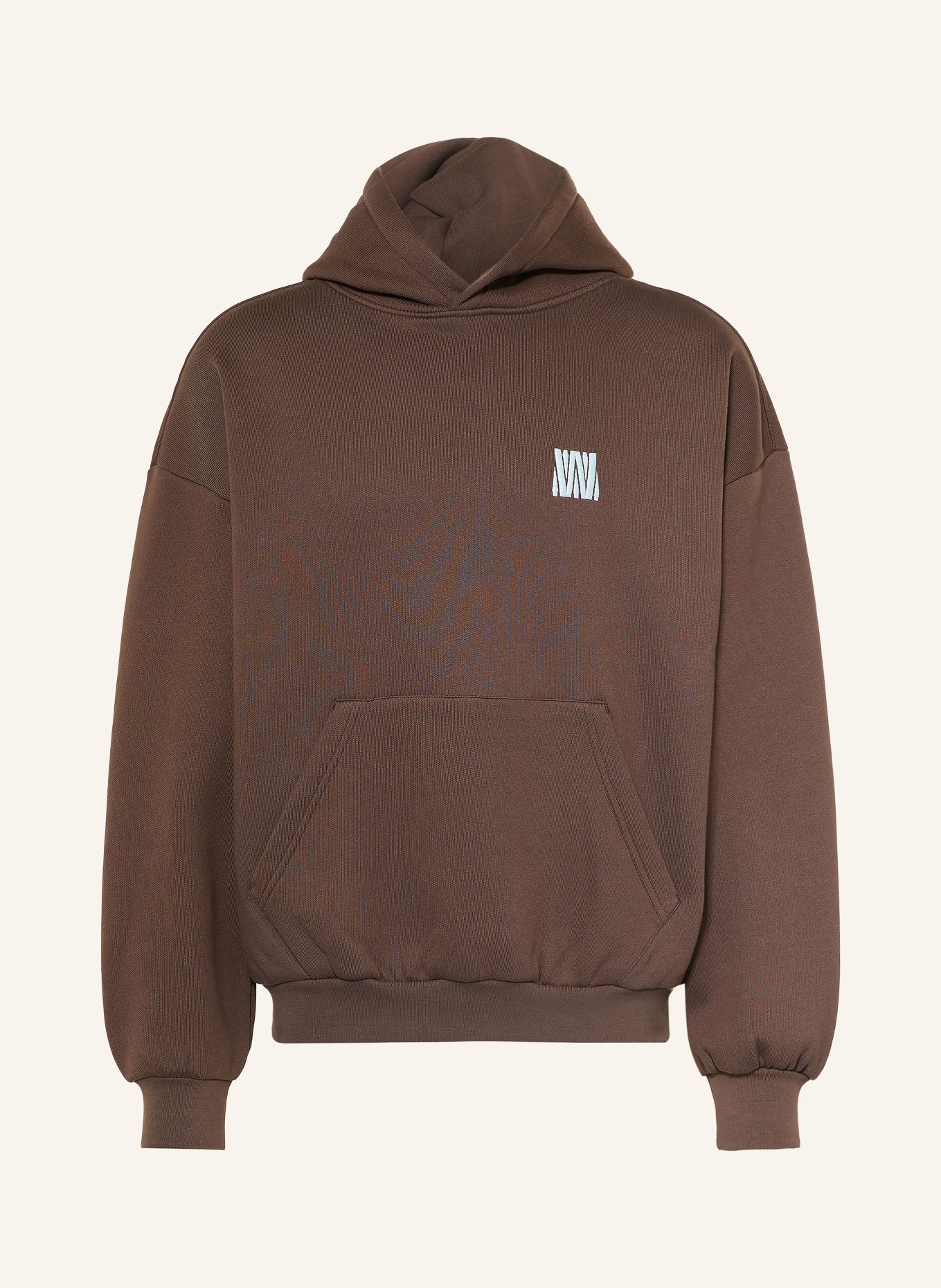 WRSTBHVR Hoodie GARM V6: DUNKELBRAUN