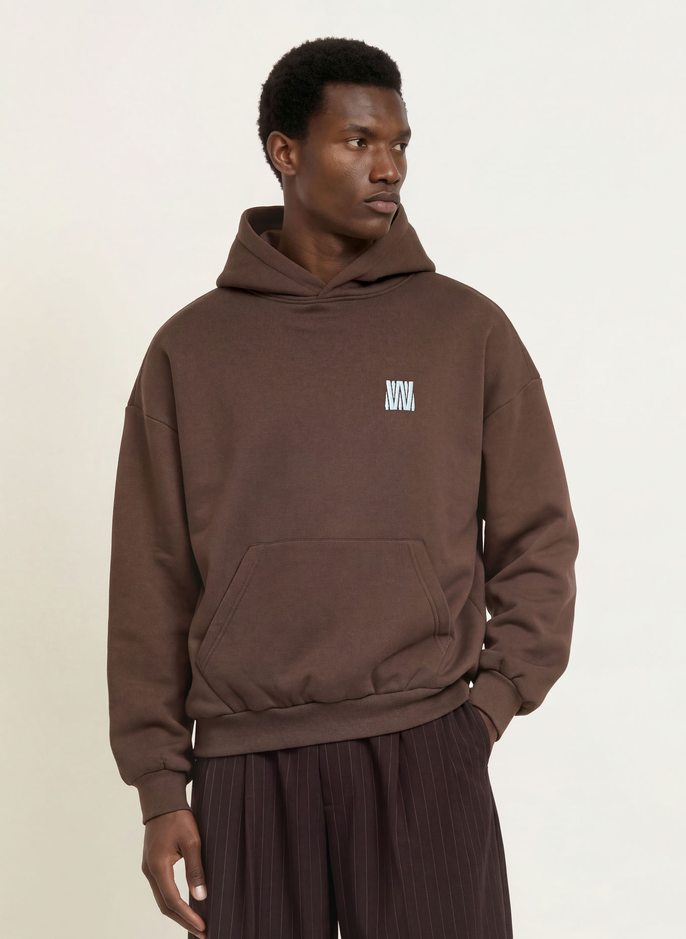 WRSTBHVR Hoodie GARM V6: DUNKELBRAUN