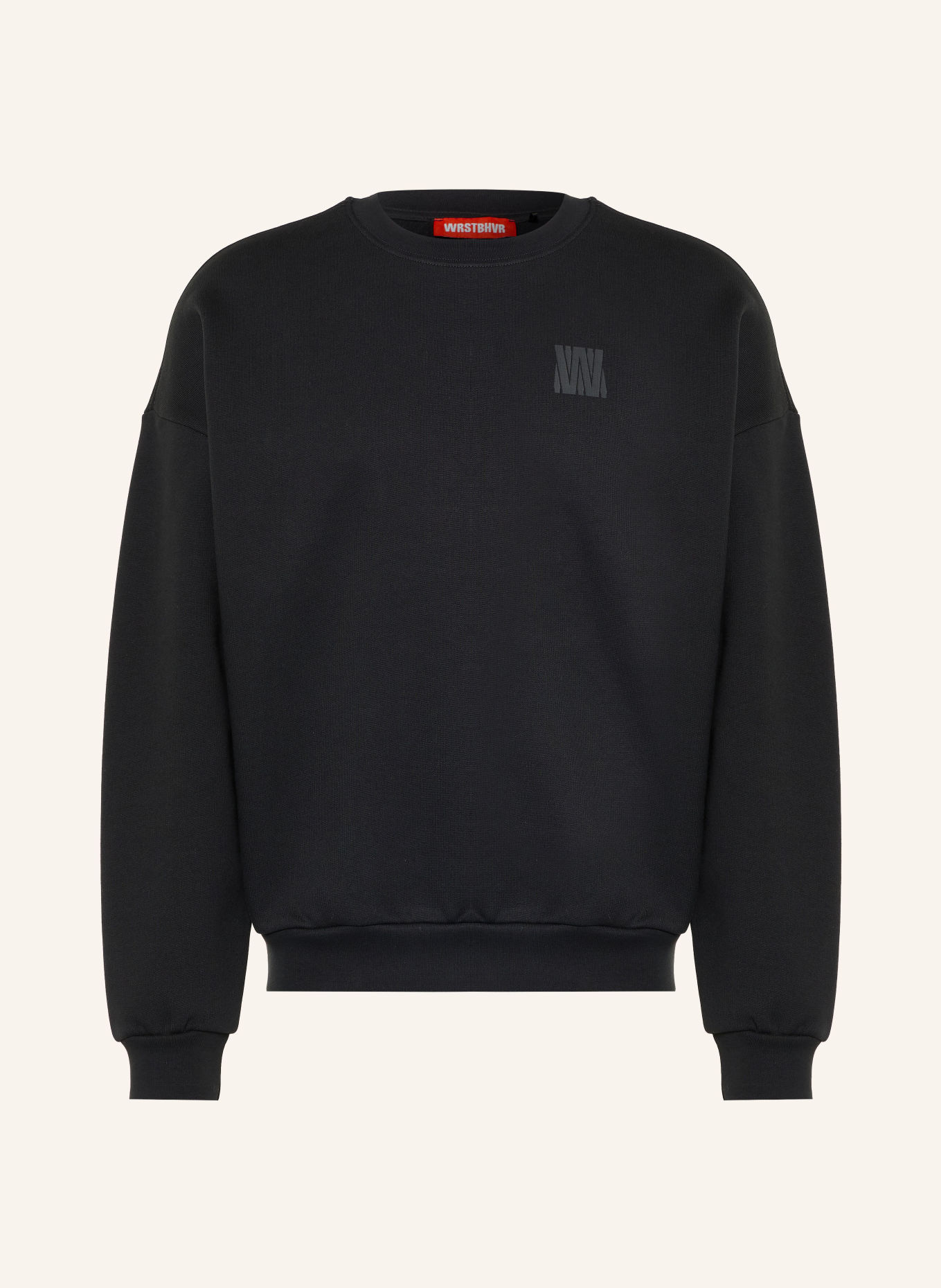 WRSTBHVR Sweatshirt STUDIO: SCHWARZ