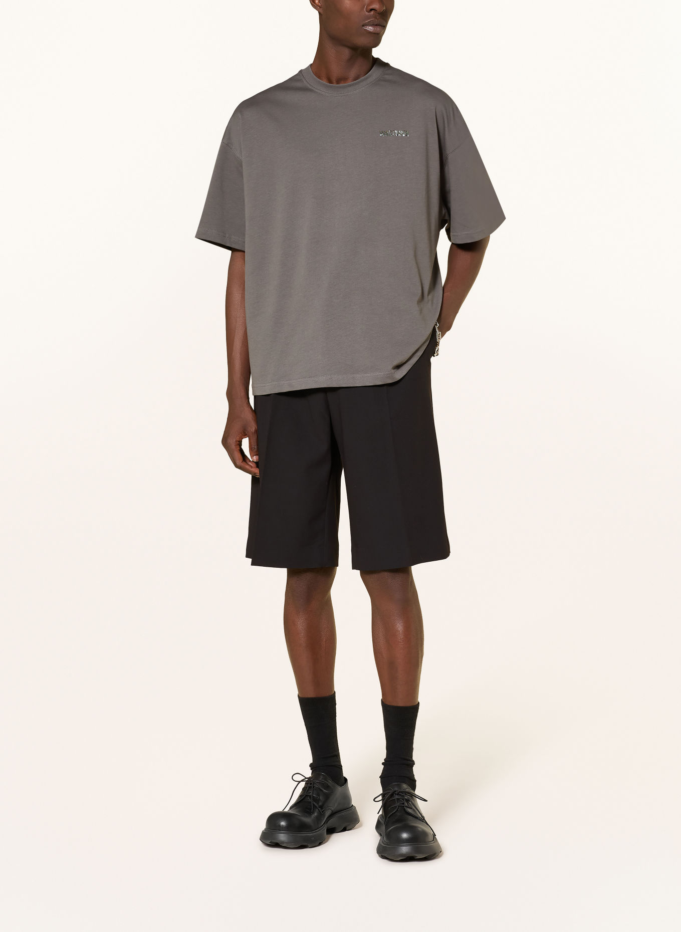 WRSTBHVR T-shirt STUDIO V14: DARK GRAY