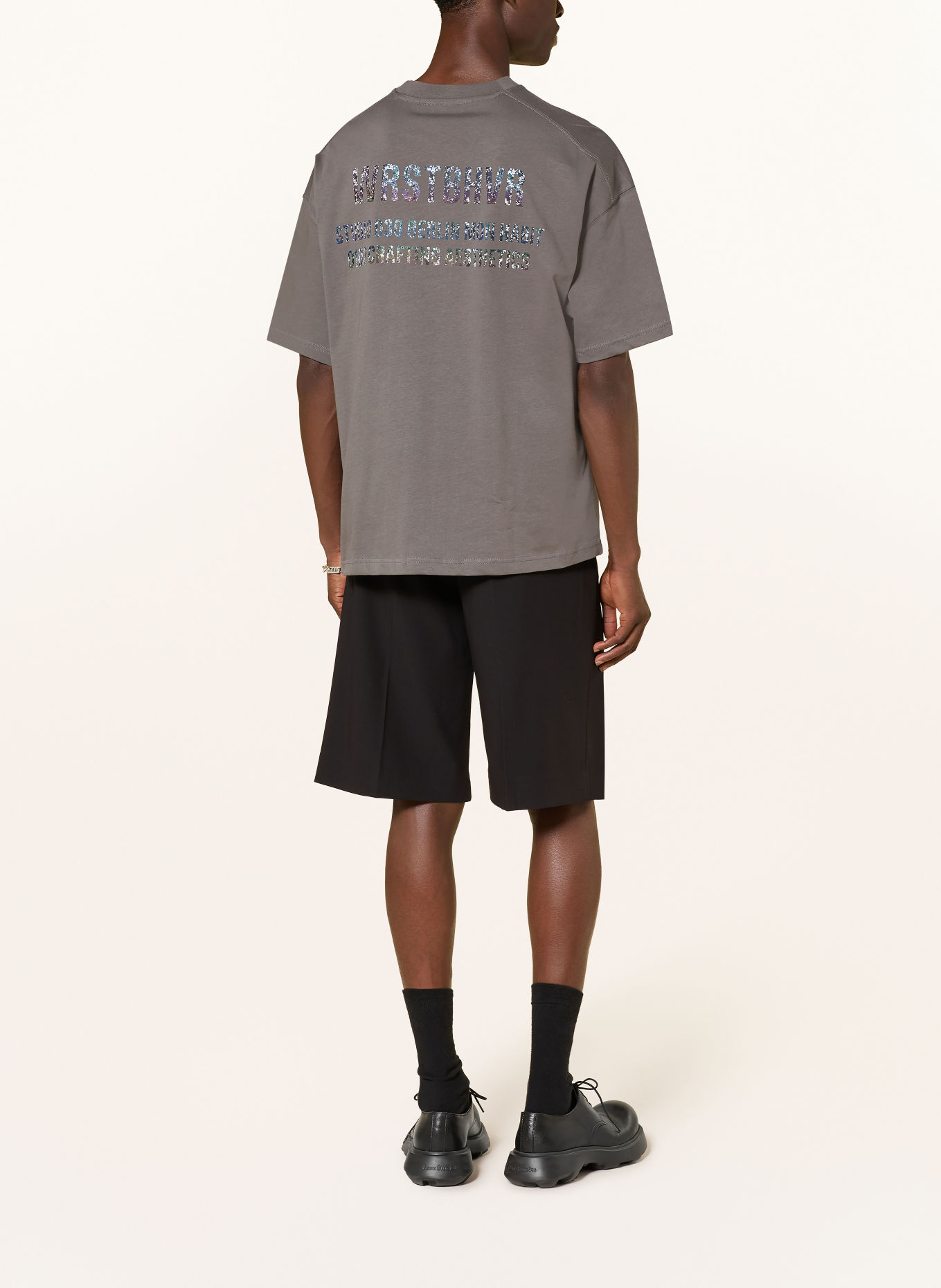 WRSTBHVR T-shirt STUDIO V14: DARK GRAY