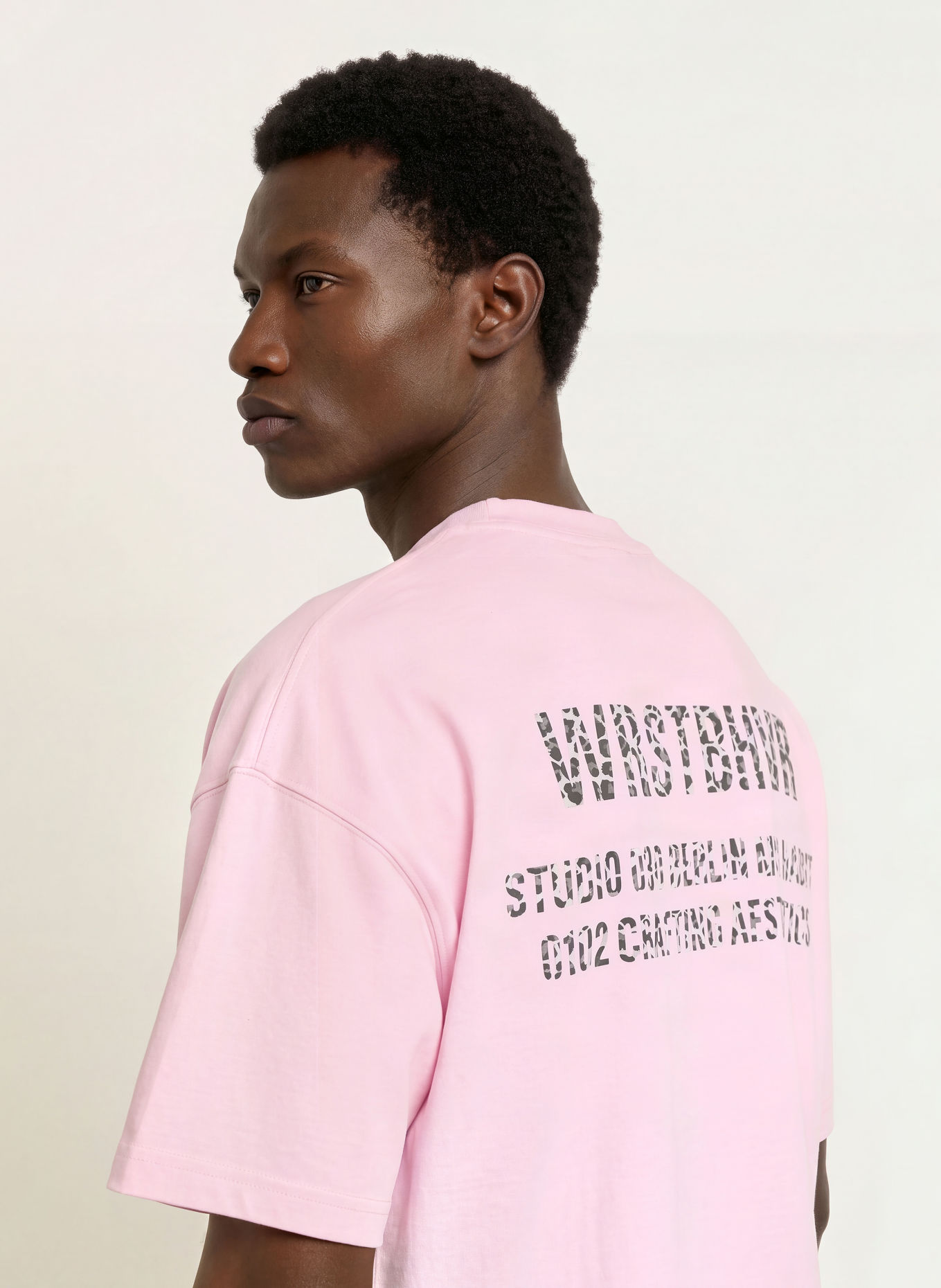 WRSTBHVR T-Shirt STUDIO V14: ROSA