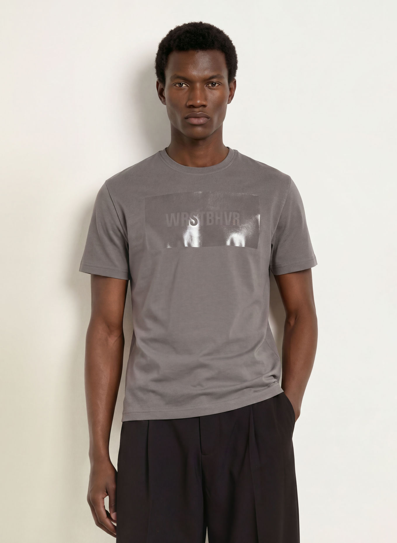 WRSTBHVR T-Shirt RELLO: DUNKELGRAU