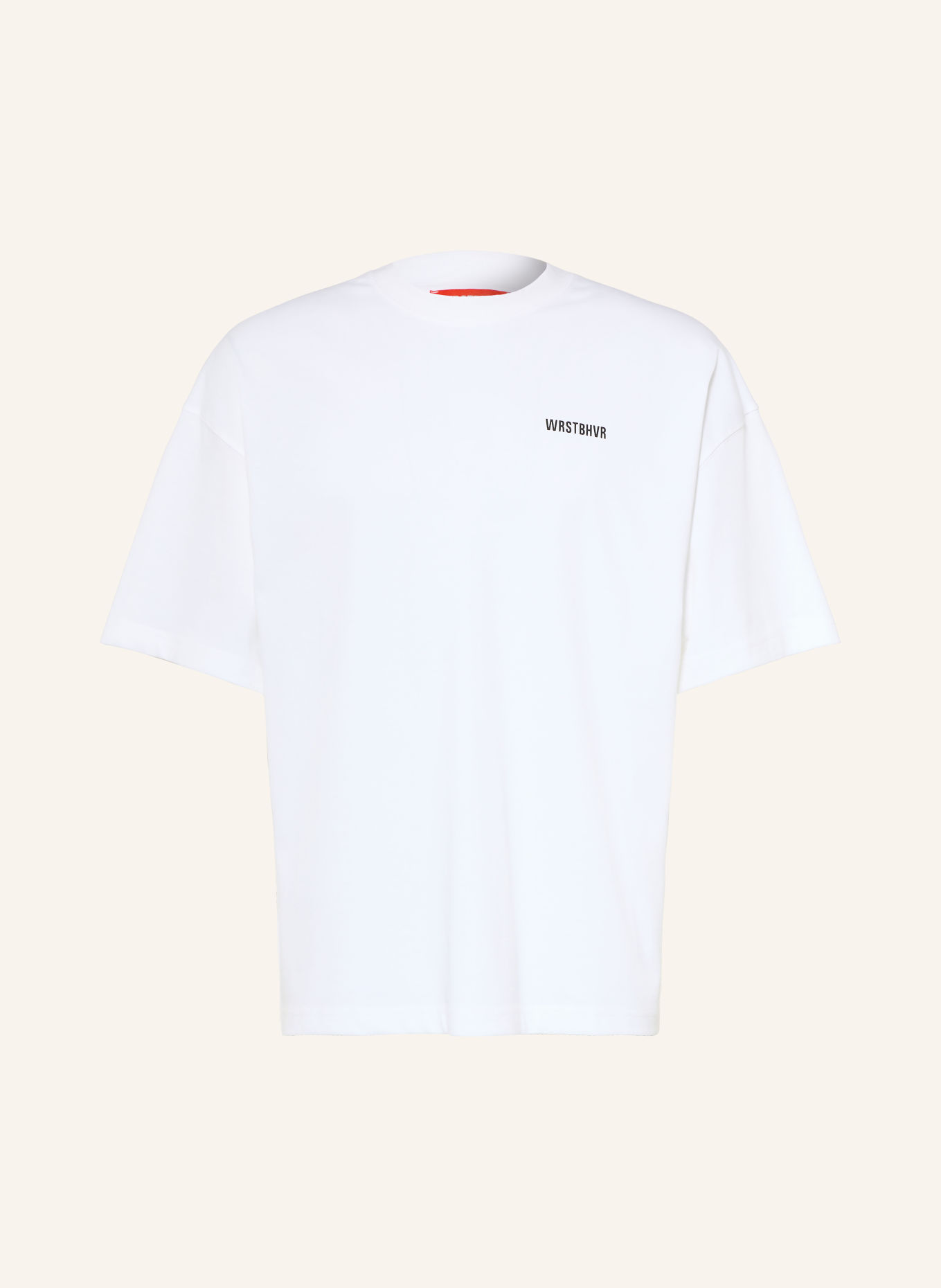WRSTBHVR T-Shirt NENI: WEISS / SCHWARZ