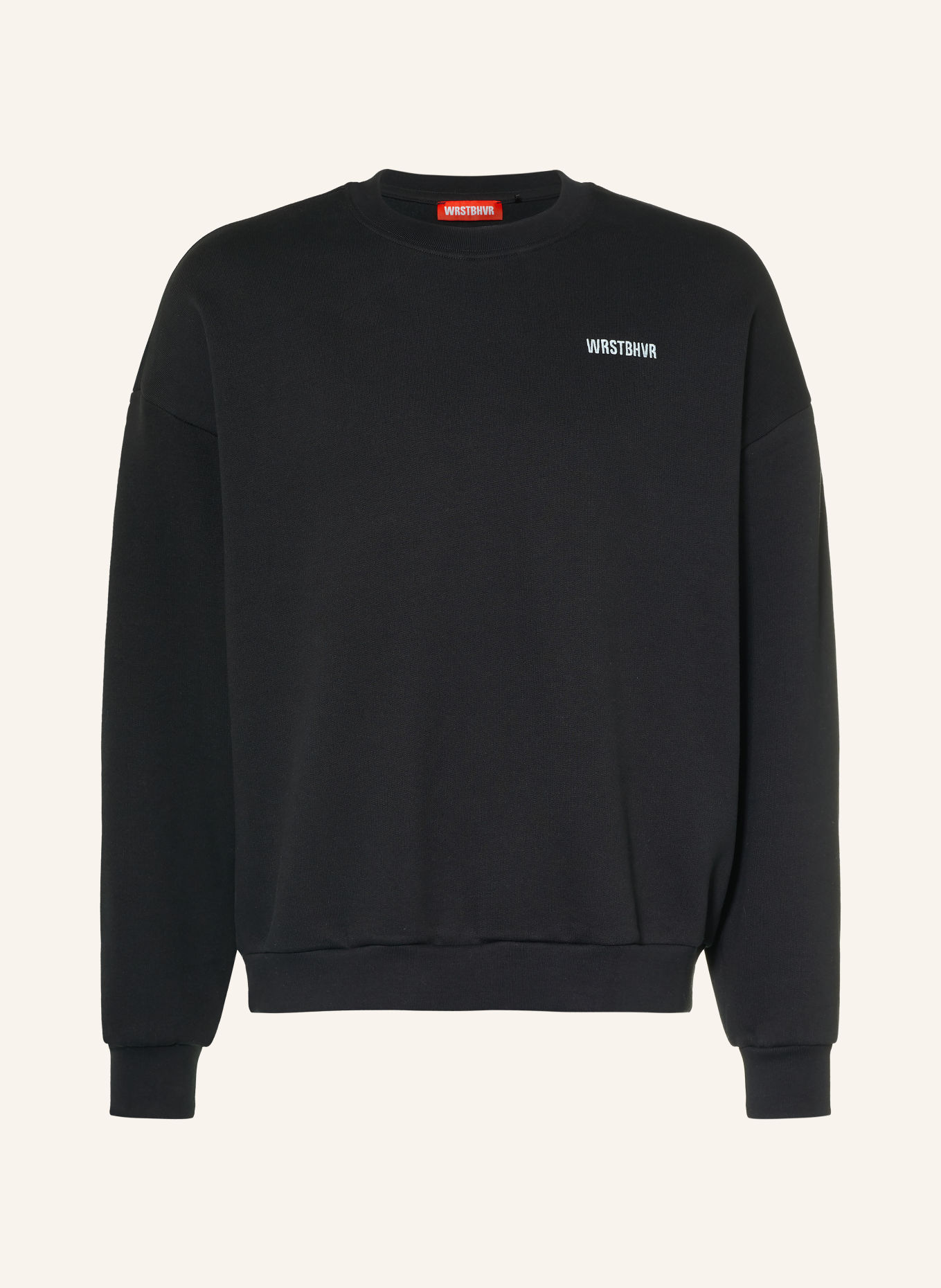 WRSTBHVR Sweatshirt NENI V3: SCHWARZ / TÜRKIS