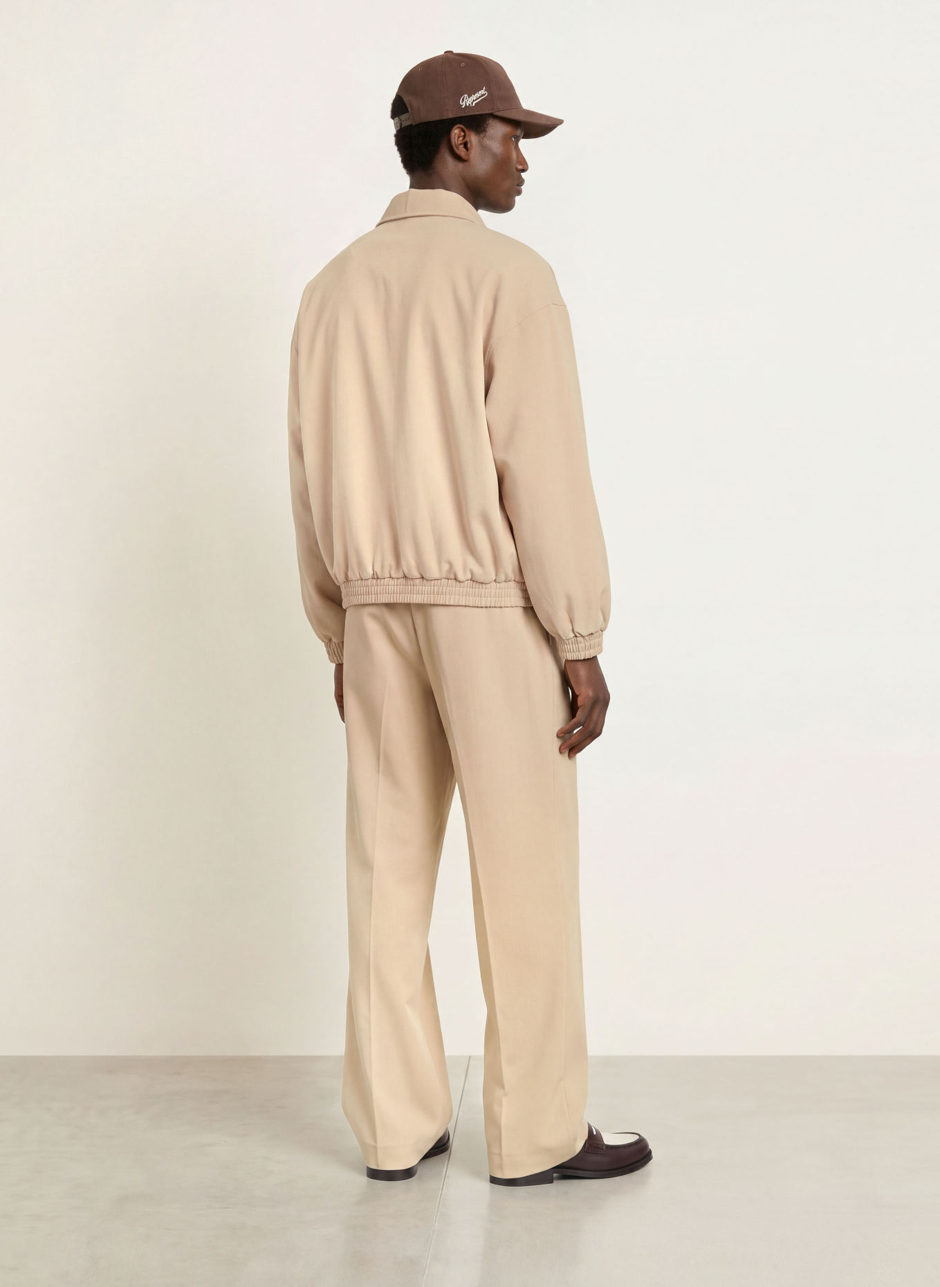 WRSTBHVR Bomberjacka HARU: BEIGE