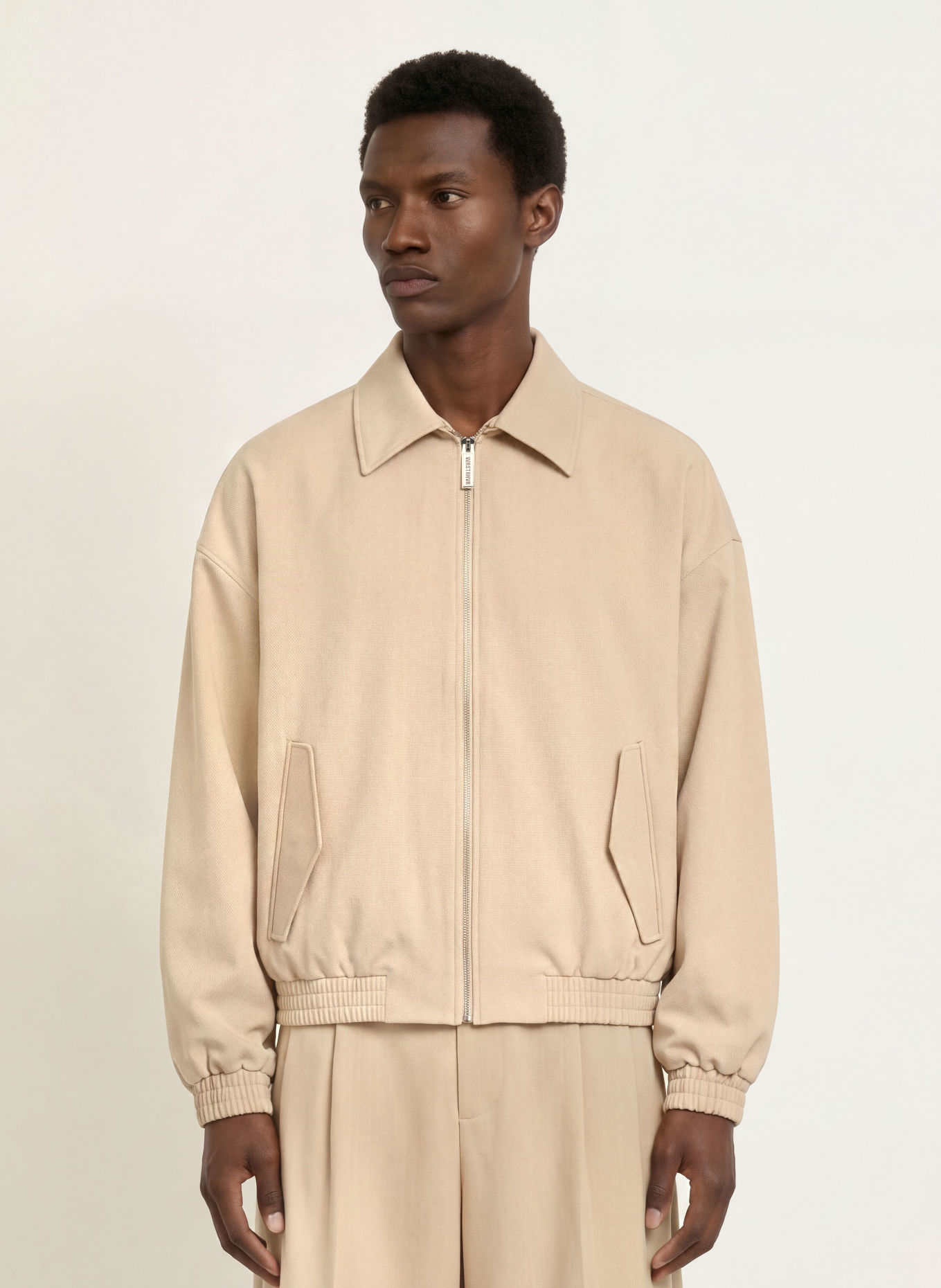 WRSTBHVR Bomberjacka HARU: BEIGE