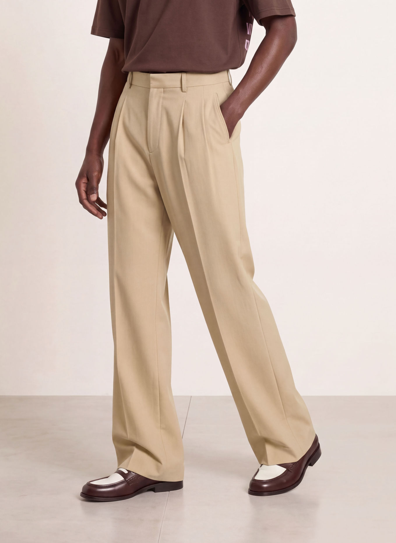 WRSTBHVR Chino SORI Regular Fit: BEIGE