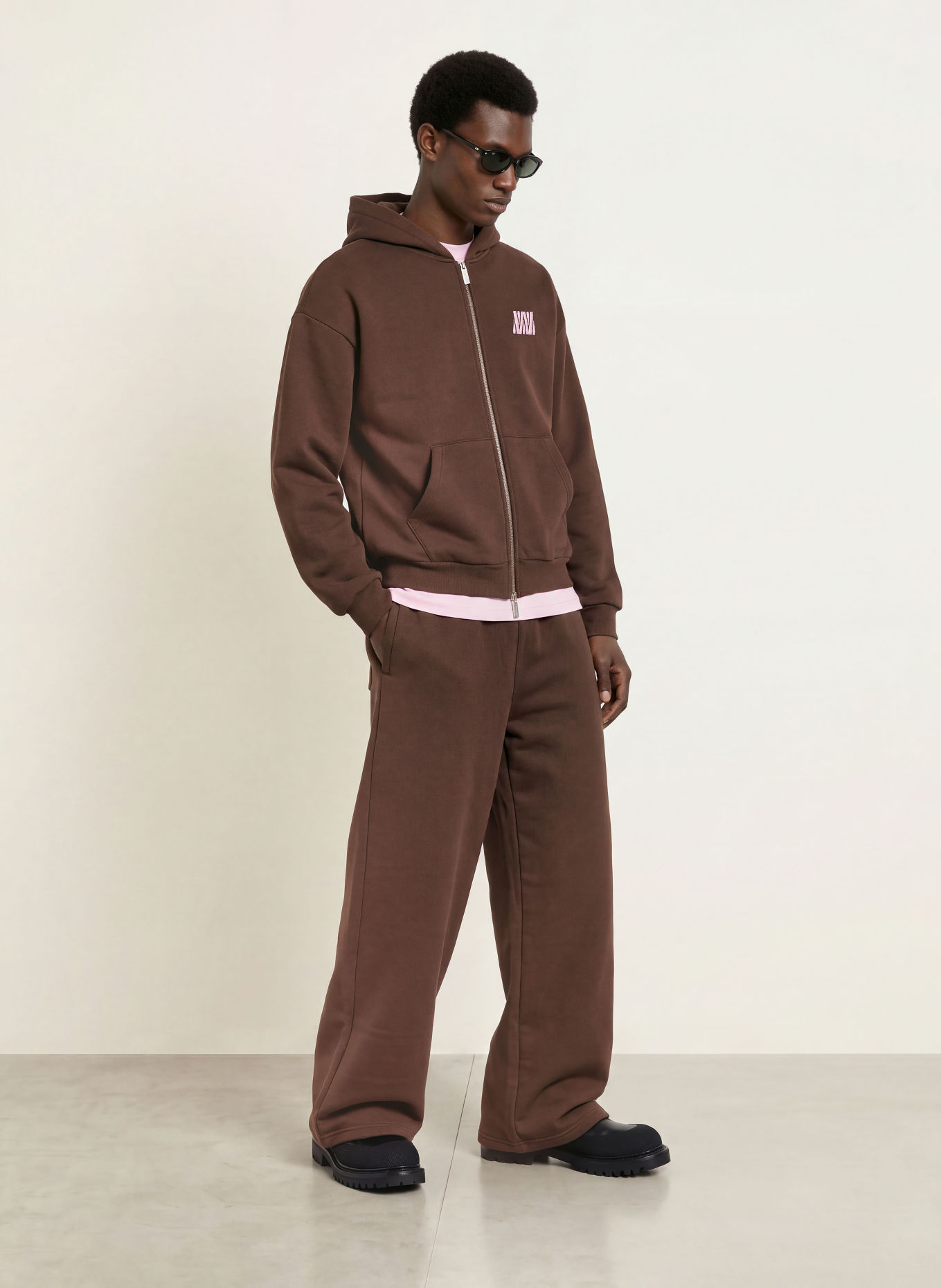 WRSTBHVR Sweatpants ZAYN V4: DUNKELBRAUN