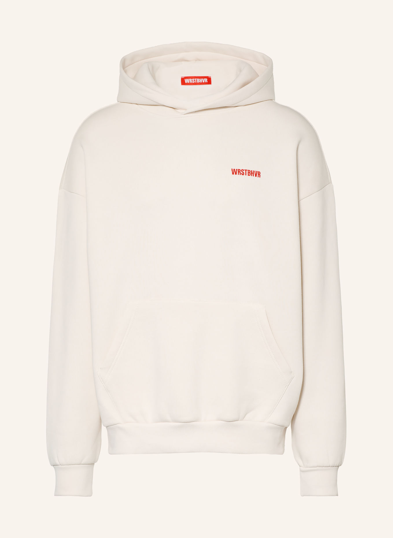 WRSTBHVR Hoodie HAKO V3: CREME