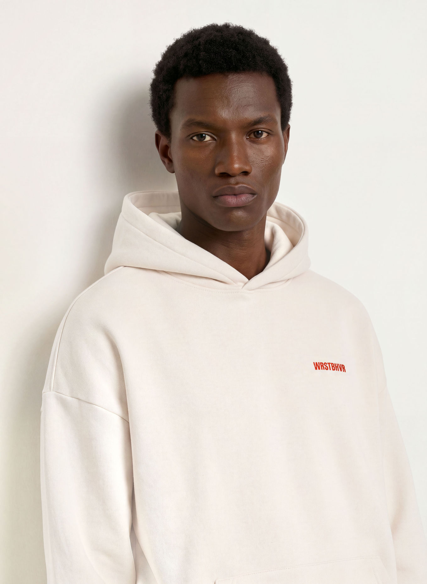 WRSTBHVR Hoodie HAKO V3: CREME