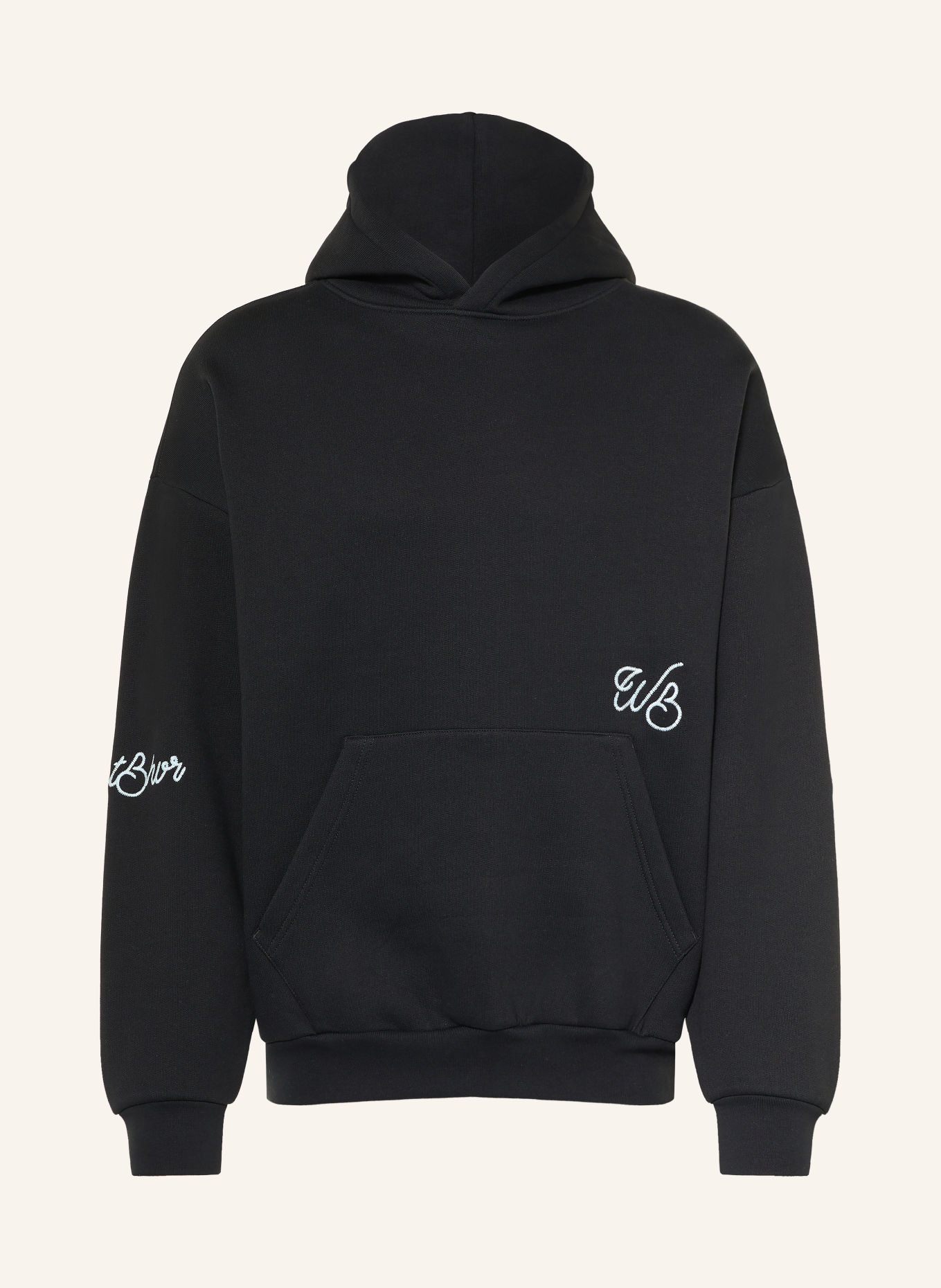 WRSTBHVR Hoodie GUSTAF V2: SCHWARZ