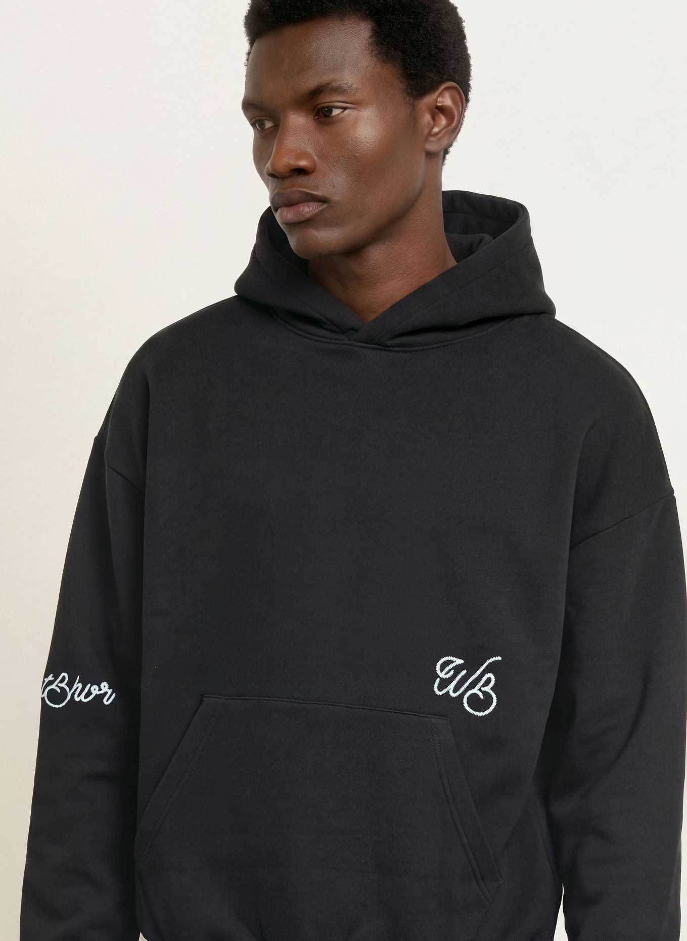 WRSTBHVR Hoodie GUSTAF V2: SCHWARZ