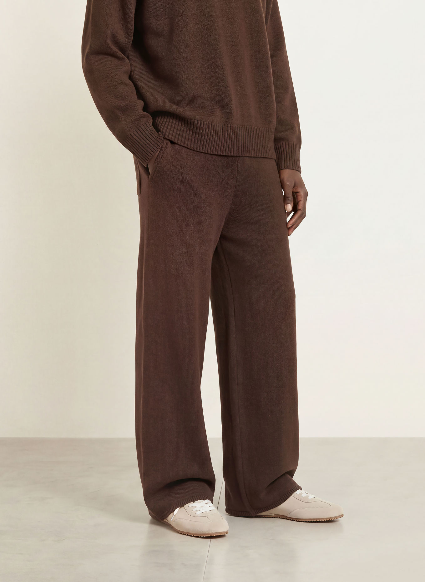 WRSTBHVR Strickhose NERIAN aus Merinowolle: DUNKELBRAUN