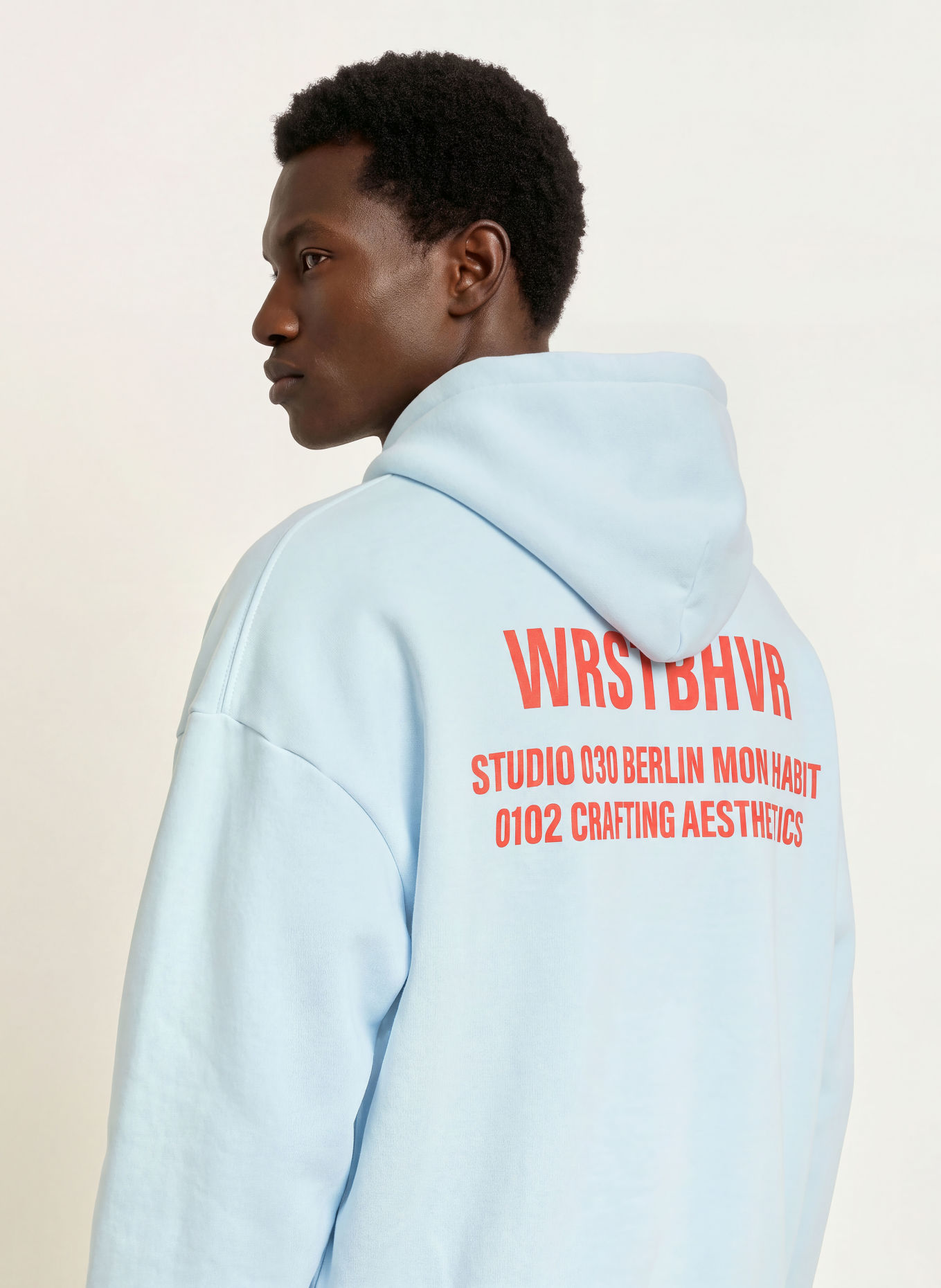WRSTBHVR Hoodie STUDIO V14: TÜRKIS