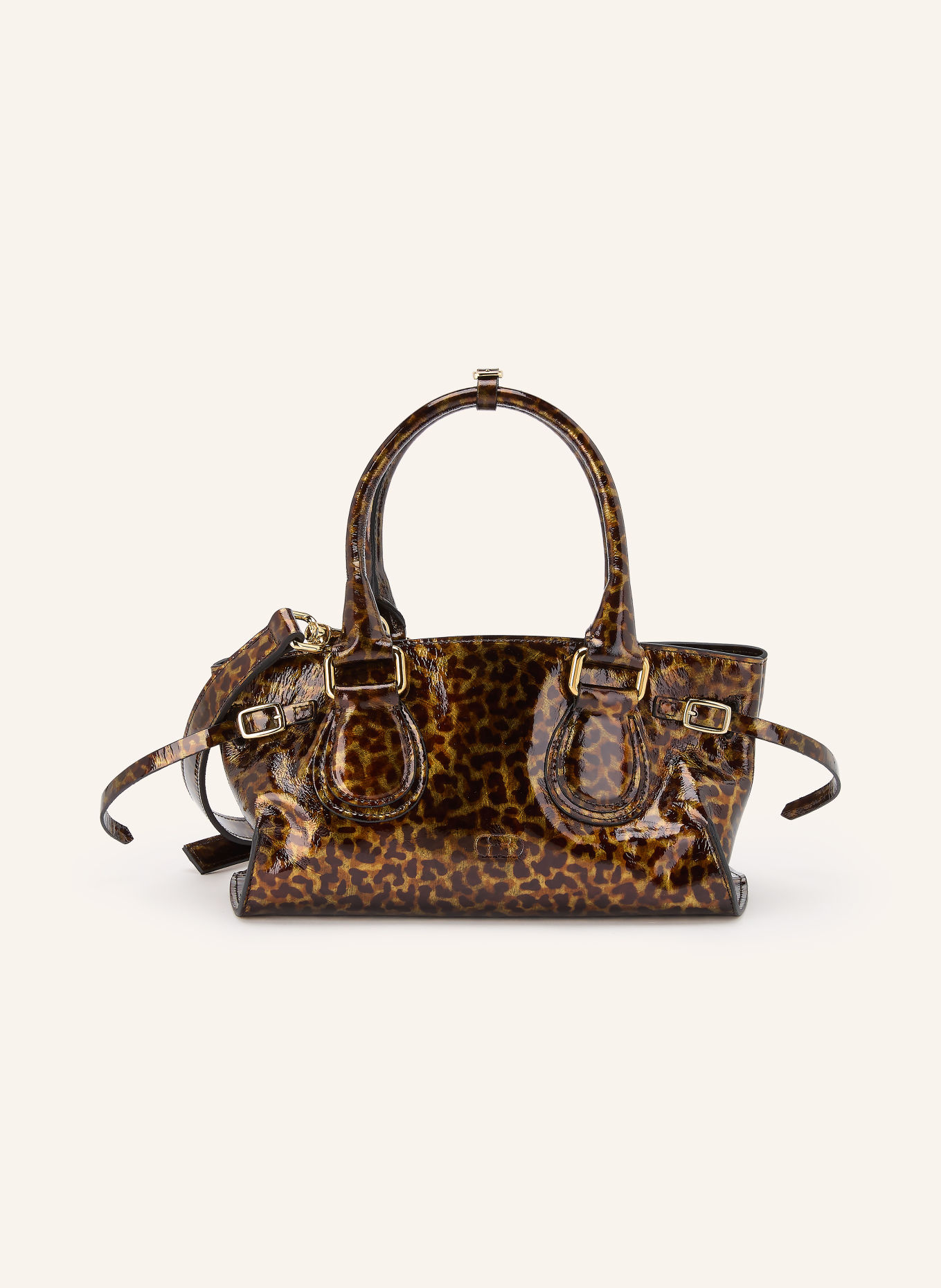 RADICA STUDIO Handtasche MAMMA MINI: DUNKELBRAUN / HELLBRAUN / BRAUN