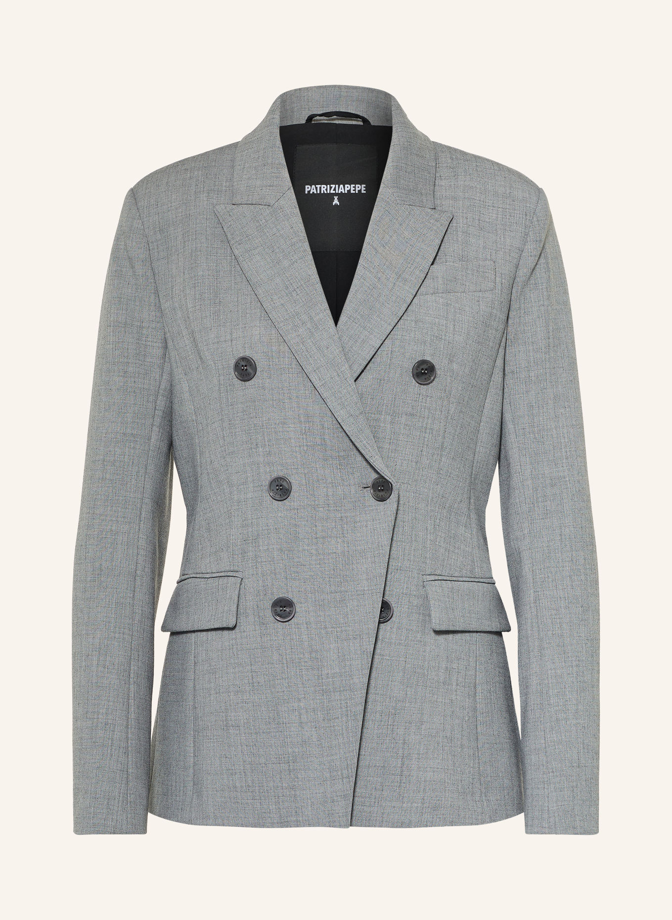 PATRIZIA PEPE Blazer: GRÅ