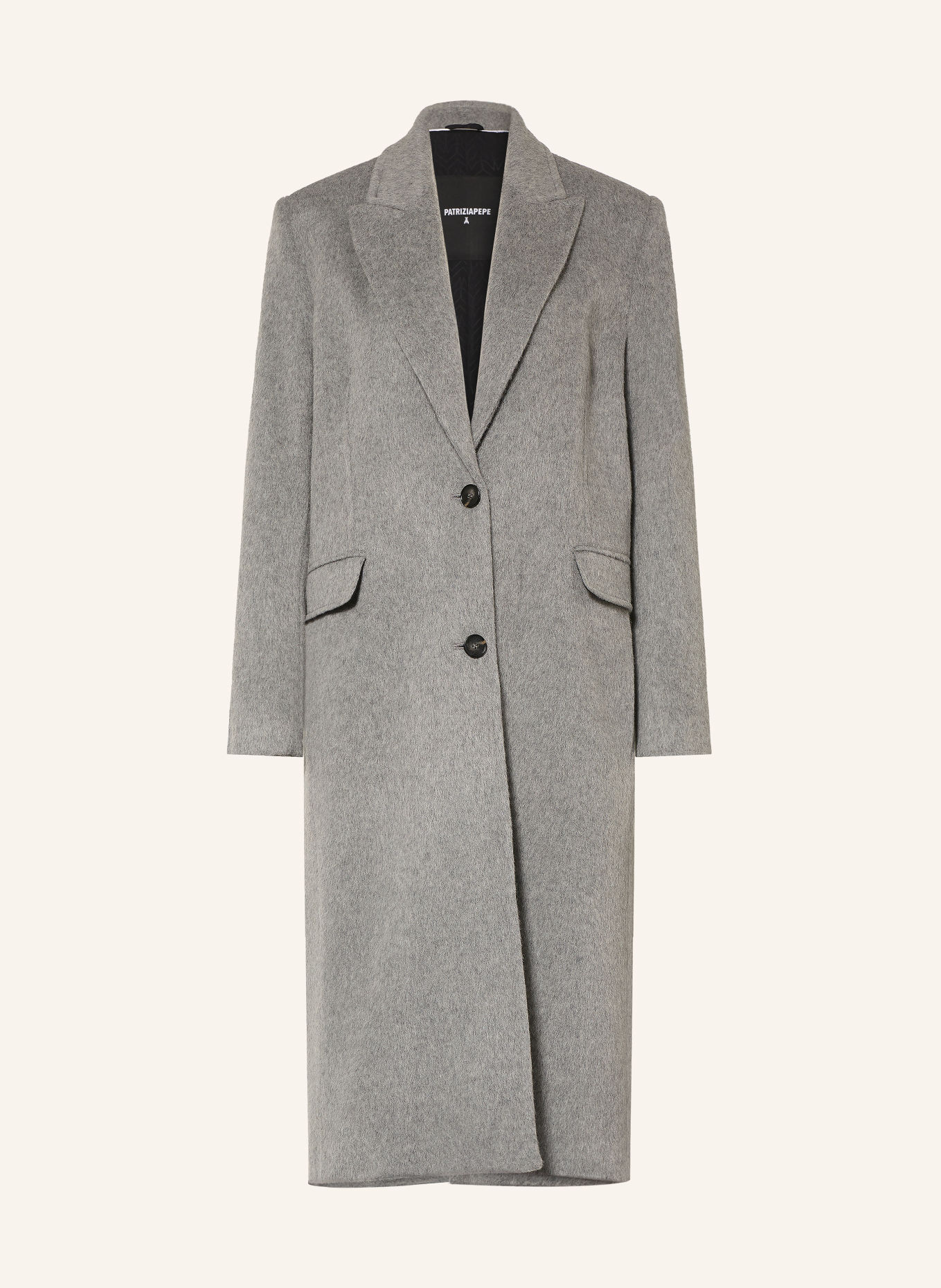 PATRIZIA PEPE Coat: GRAY