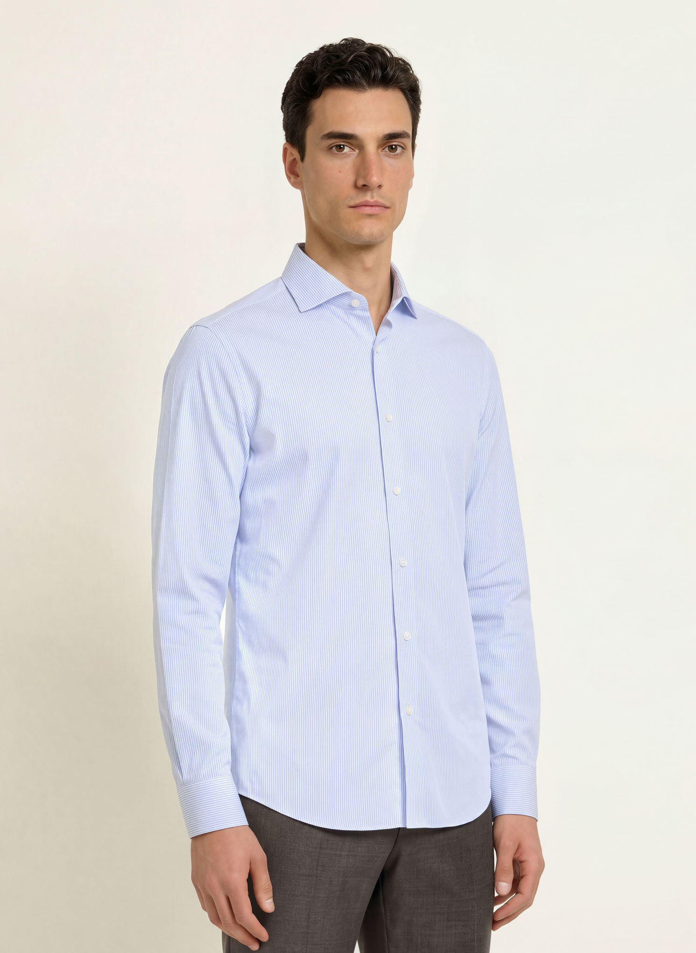 BOSS Koszula JOE Regular Fit: BIAŁY / JASNONIEBIESKI