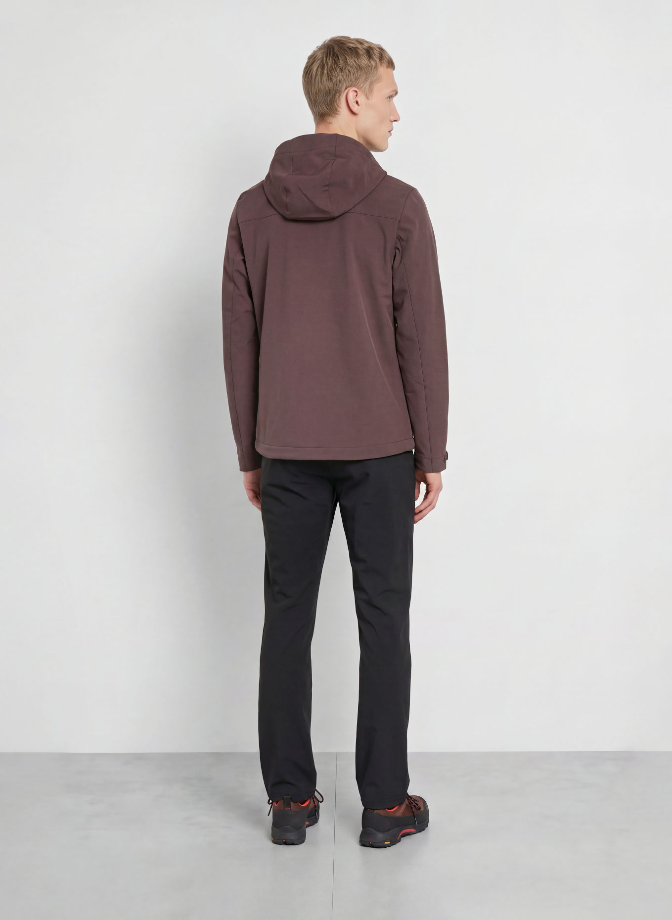 me°ru' BORDEAUX Softshell jacket: BROWN