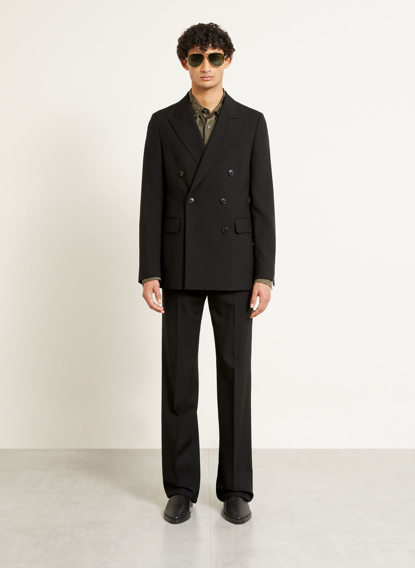 DRIES VAN NOTEN Costume KODYY coupe slim: NOIR