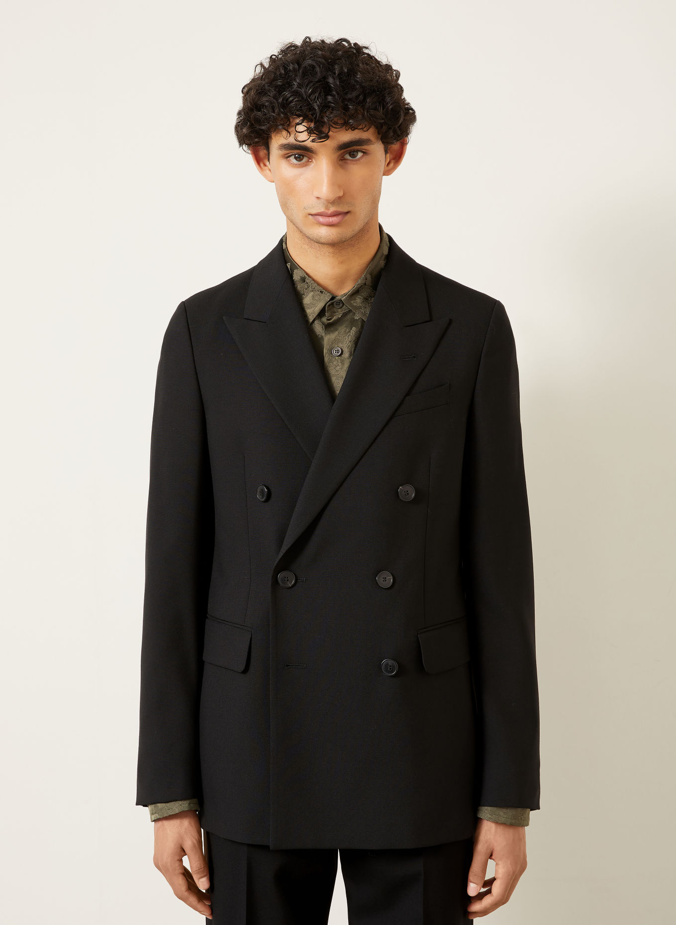 DRIES VAN NOTEN Costume KODYY coupe slim: NOIR