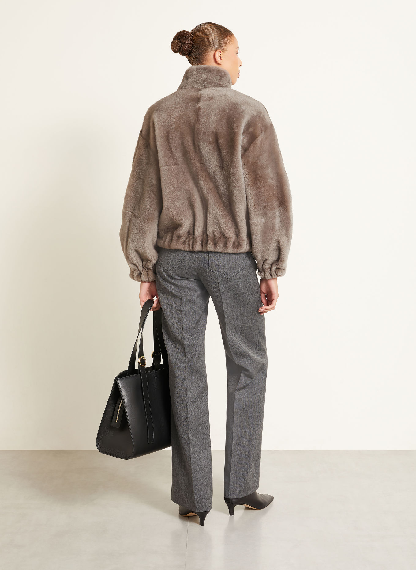 NOUR HAMMOUR Jas CORTINA: TAUPE