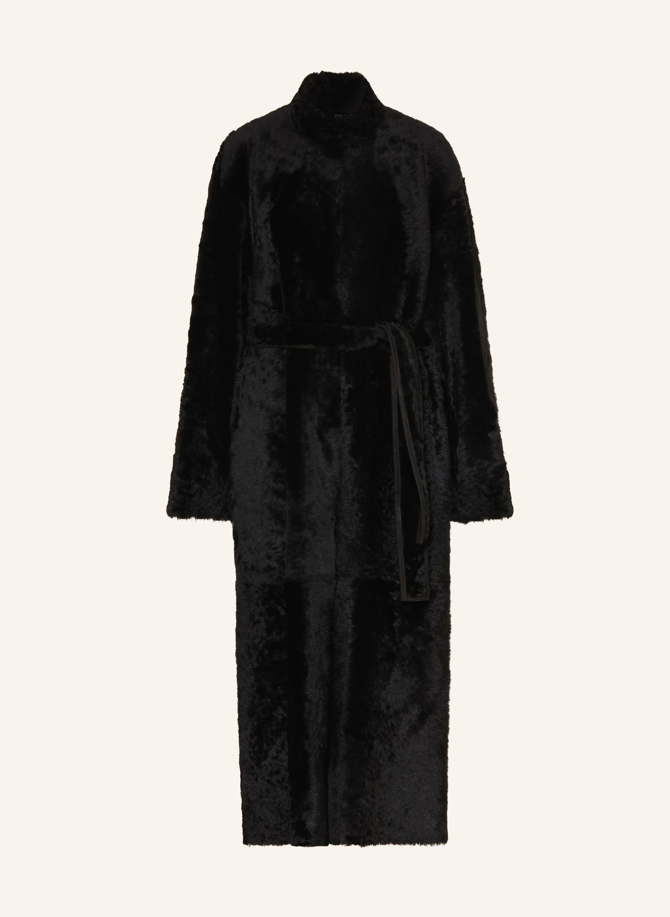 NOUR HAMMOUR Mantel GRACE: SCHWARZ