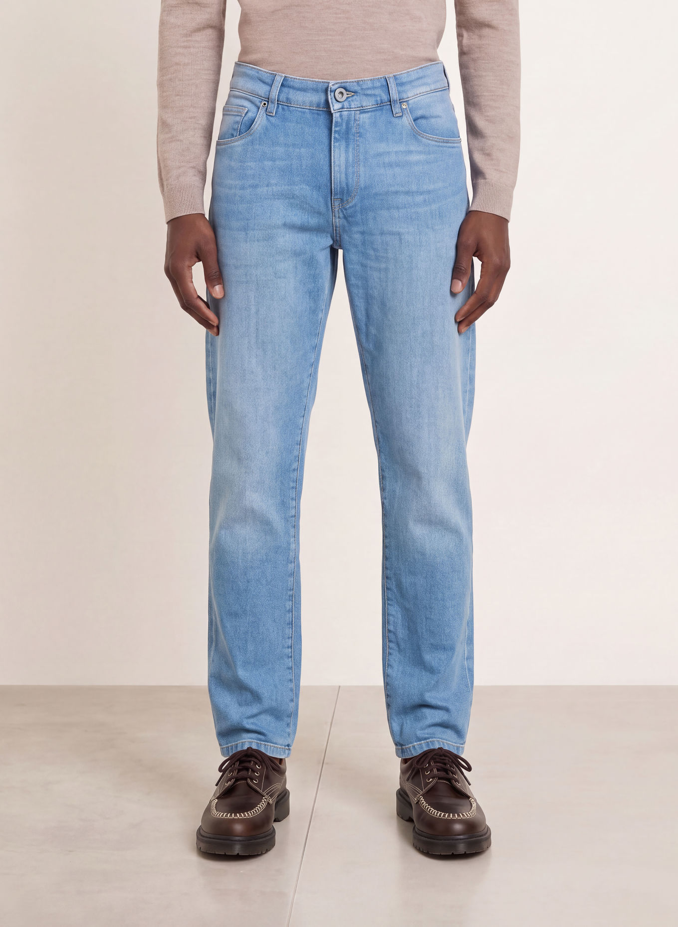 PAUL Slim-Fit Jeans: 4048 Bleached