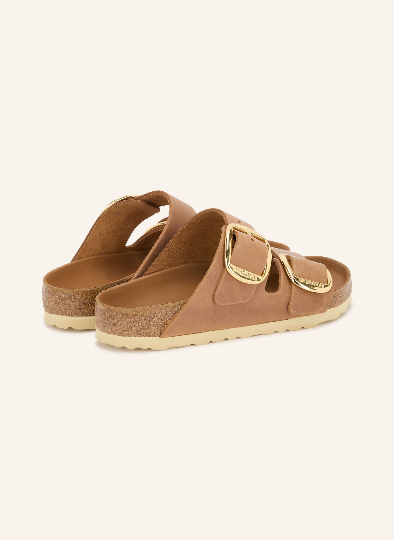 BIRKENSTOCK Slippers ARIZONA BIG BUCKLE: CAMEL