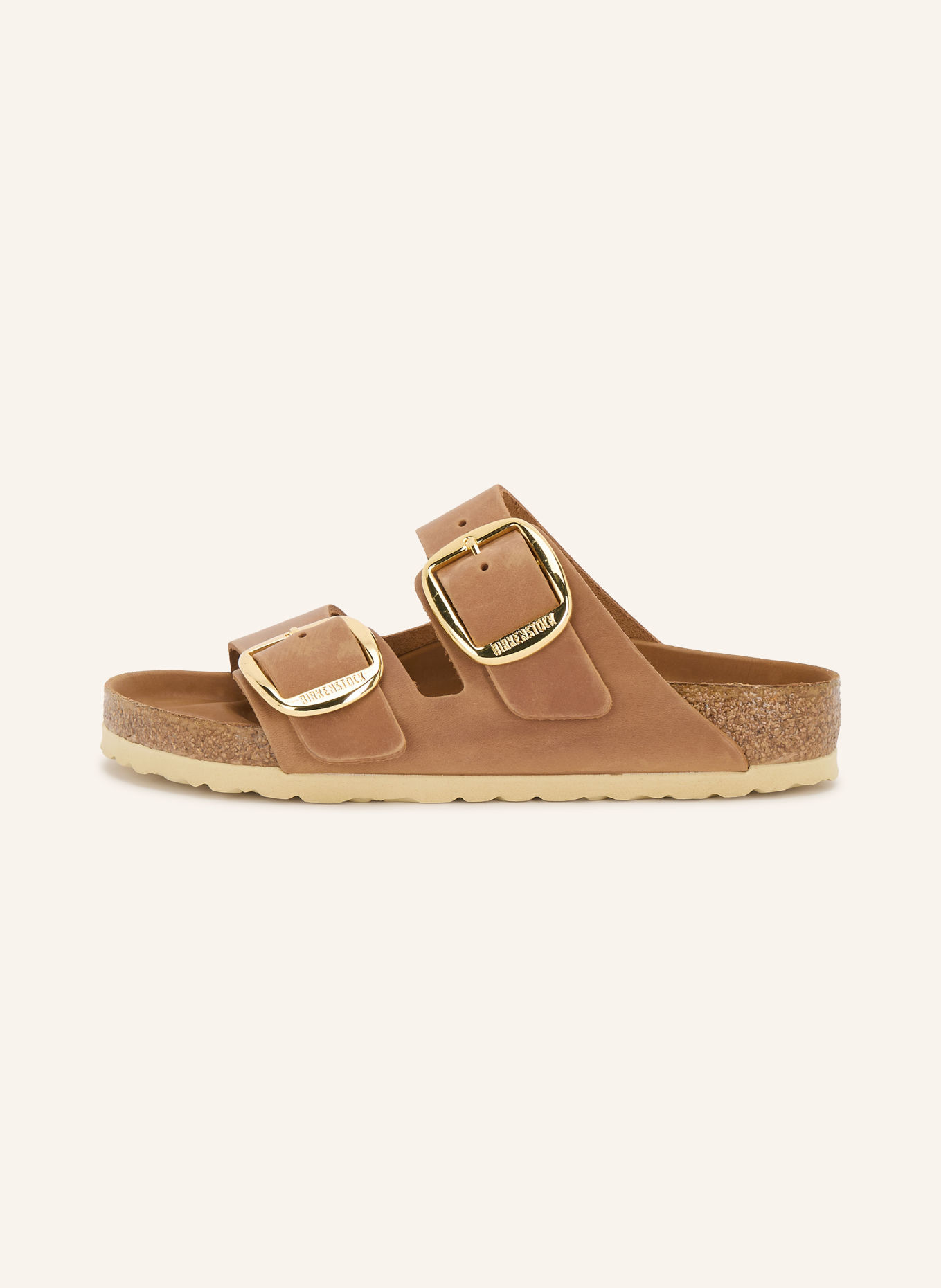 BIRKENSTOCK Slippers ARIZONA BIG BUCKLE: CAMEL