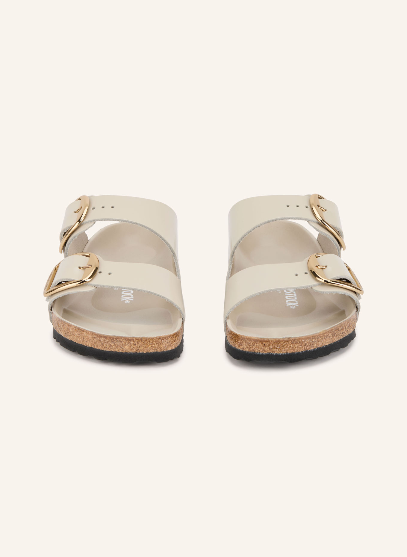 BIRKENSTOCK Pantoletten ARIZONA BIG BUCKLE: HELLGRAU