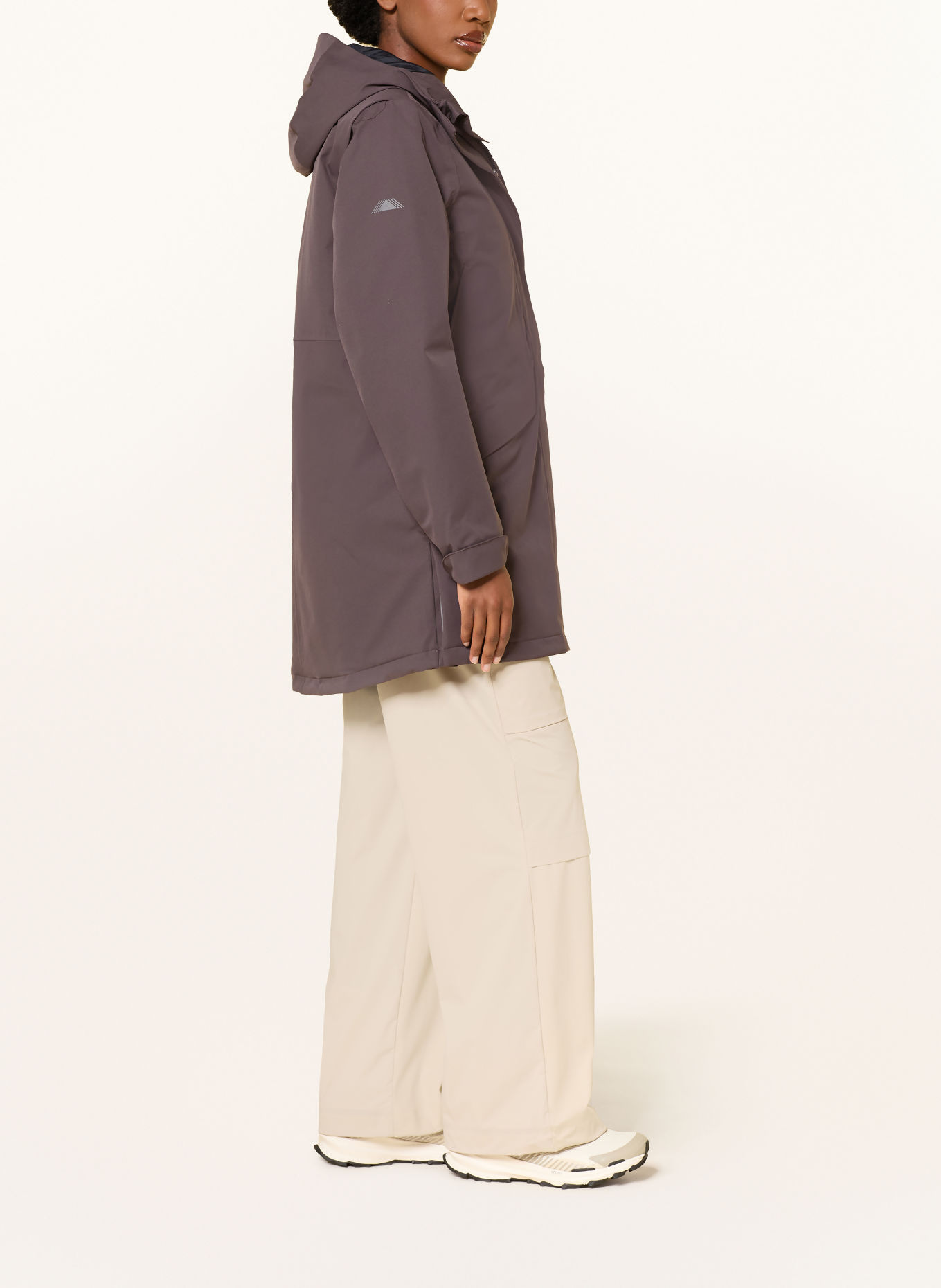 me°ru' TIDAHOLM Parka: DARK BROWN