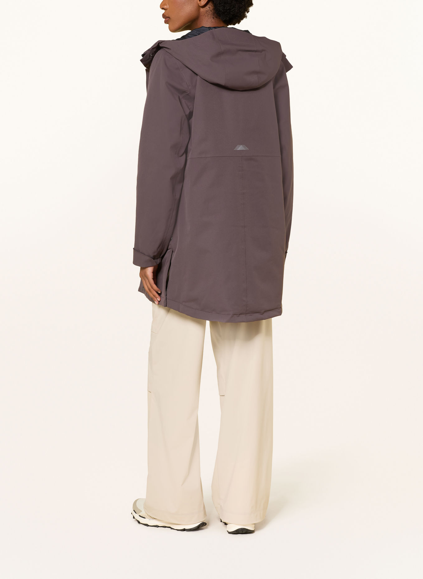 me°ru' TIDAHOLM Parka: DARK BROWN