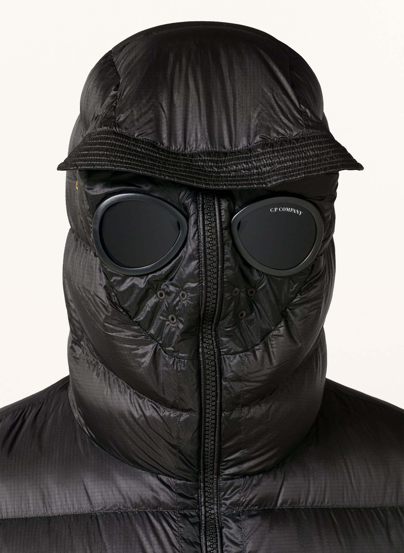C.P. COMPANY Donsjas: ZWART