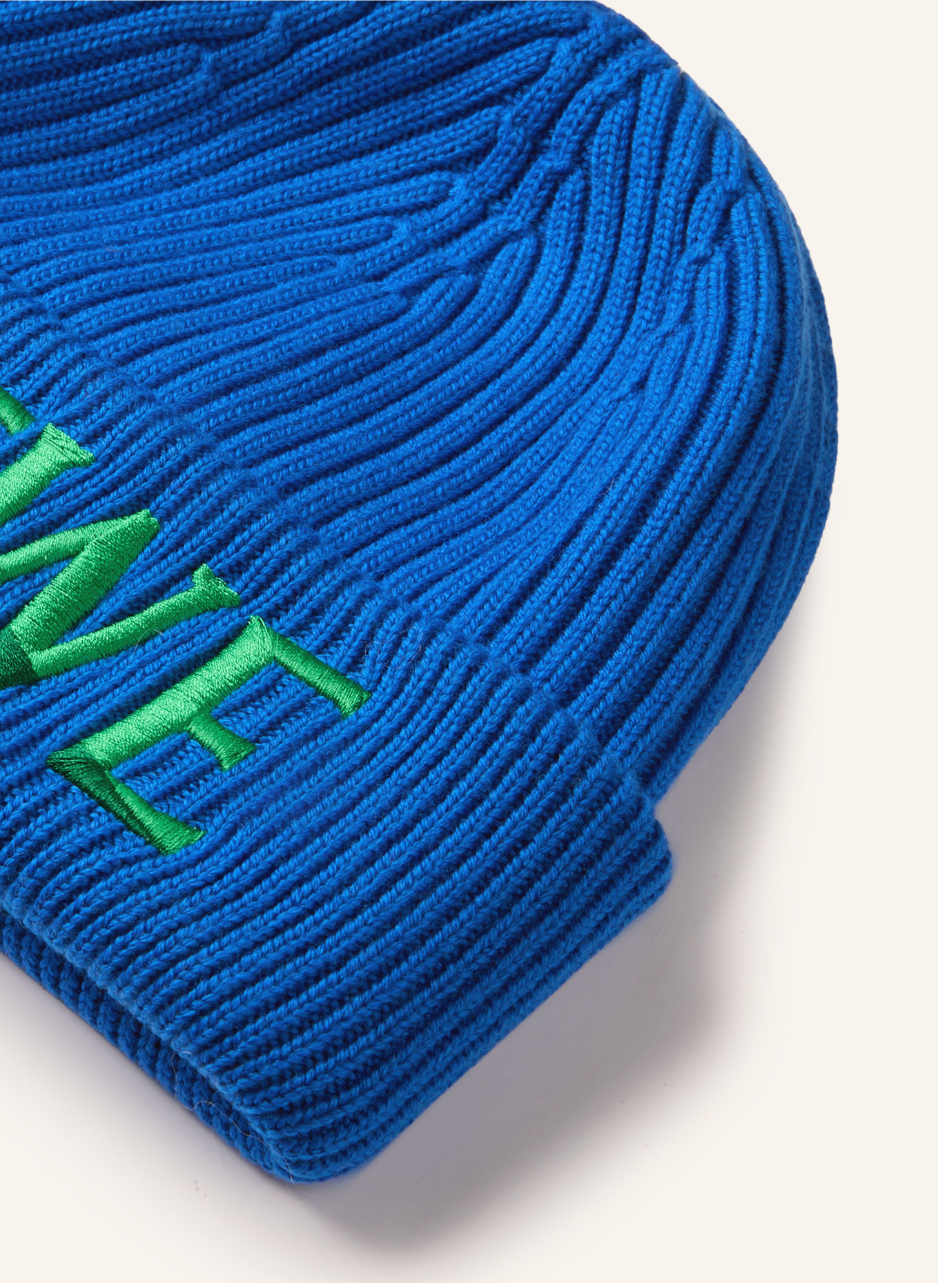 LOEWE Czapka: NIEBIESKI / ZIELONY