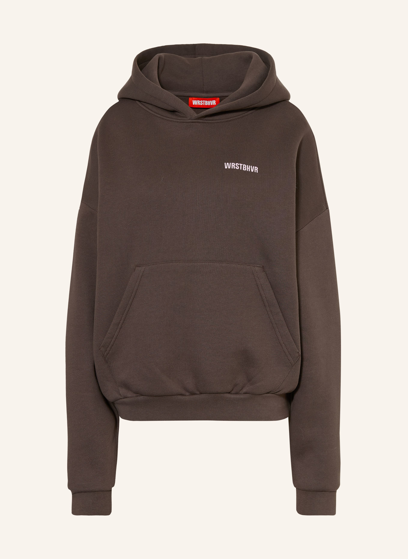 WRSTBHVR Hoodie DARA V3: BRAUN